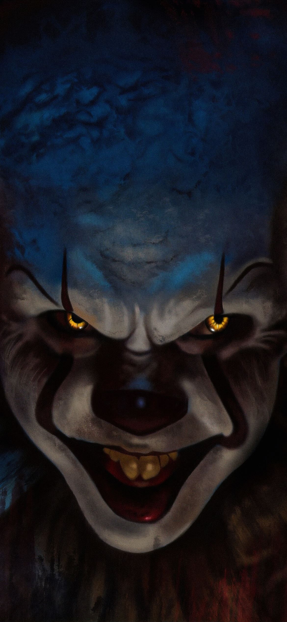 1170x2540 pennywise 4k 2019 iPhone 12 Wallpaper Free Download, Phone