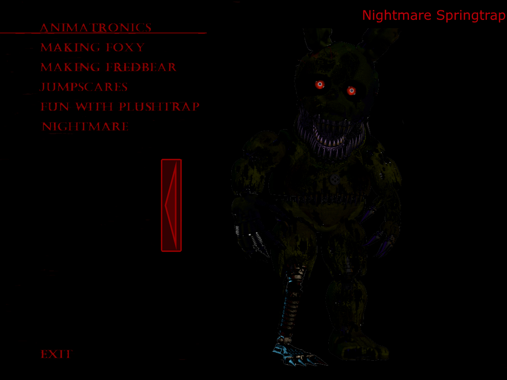 1030x770 Nightmare Springtrap. Five Nights At Freddys Roleplay, Desktop