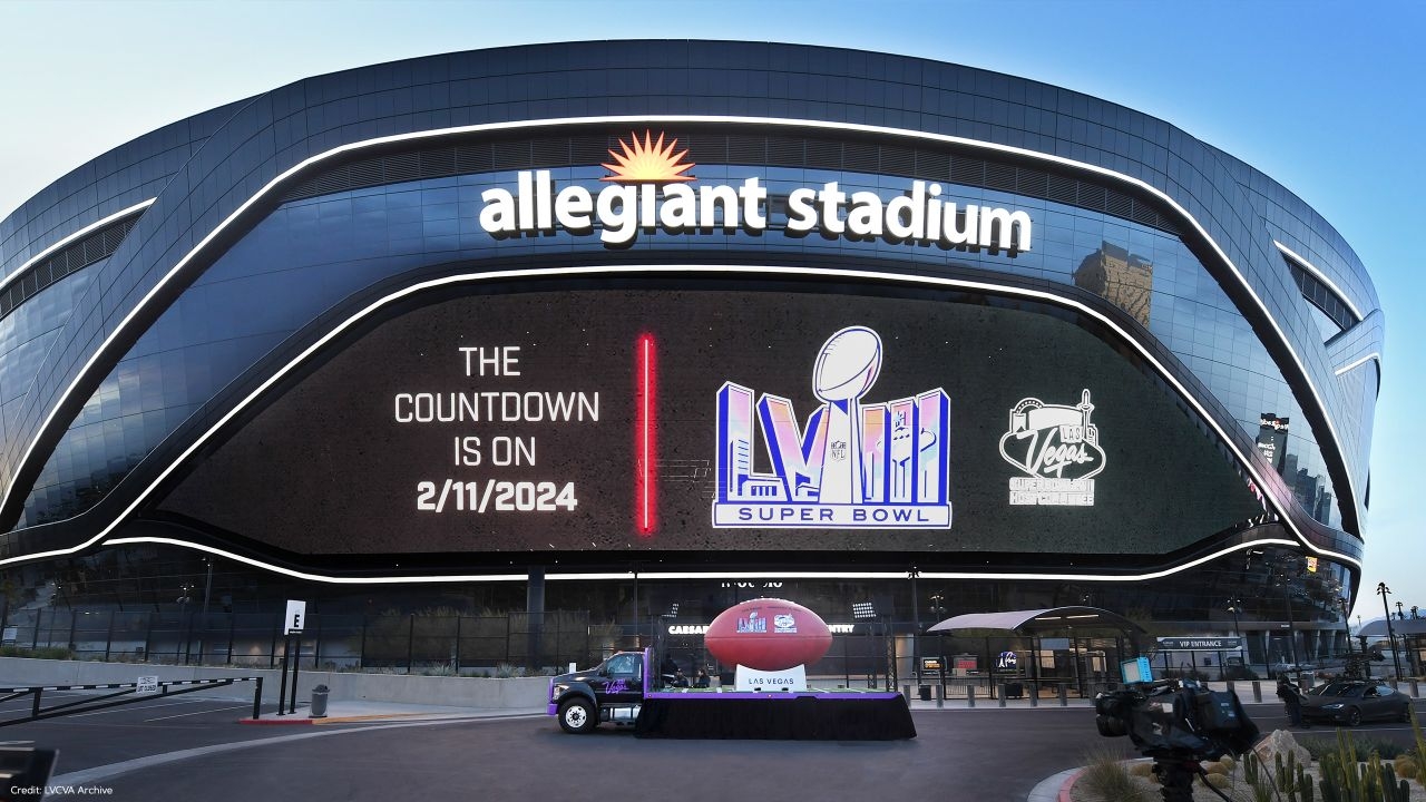 1280x720 The Countdown Is On: Super Bowl LVIII officially lands in Las Vegas, Desktop