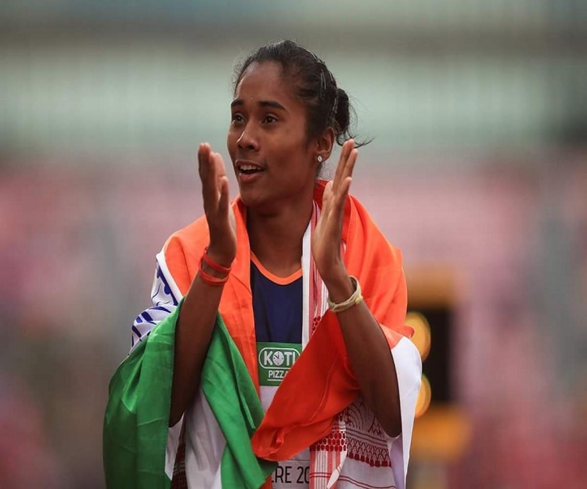 1200x1000 Take a bow, champion!': Wishes pour in after Hima Das wins, Desktop