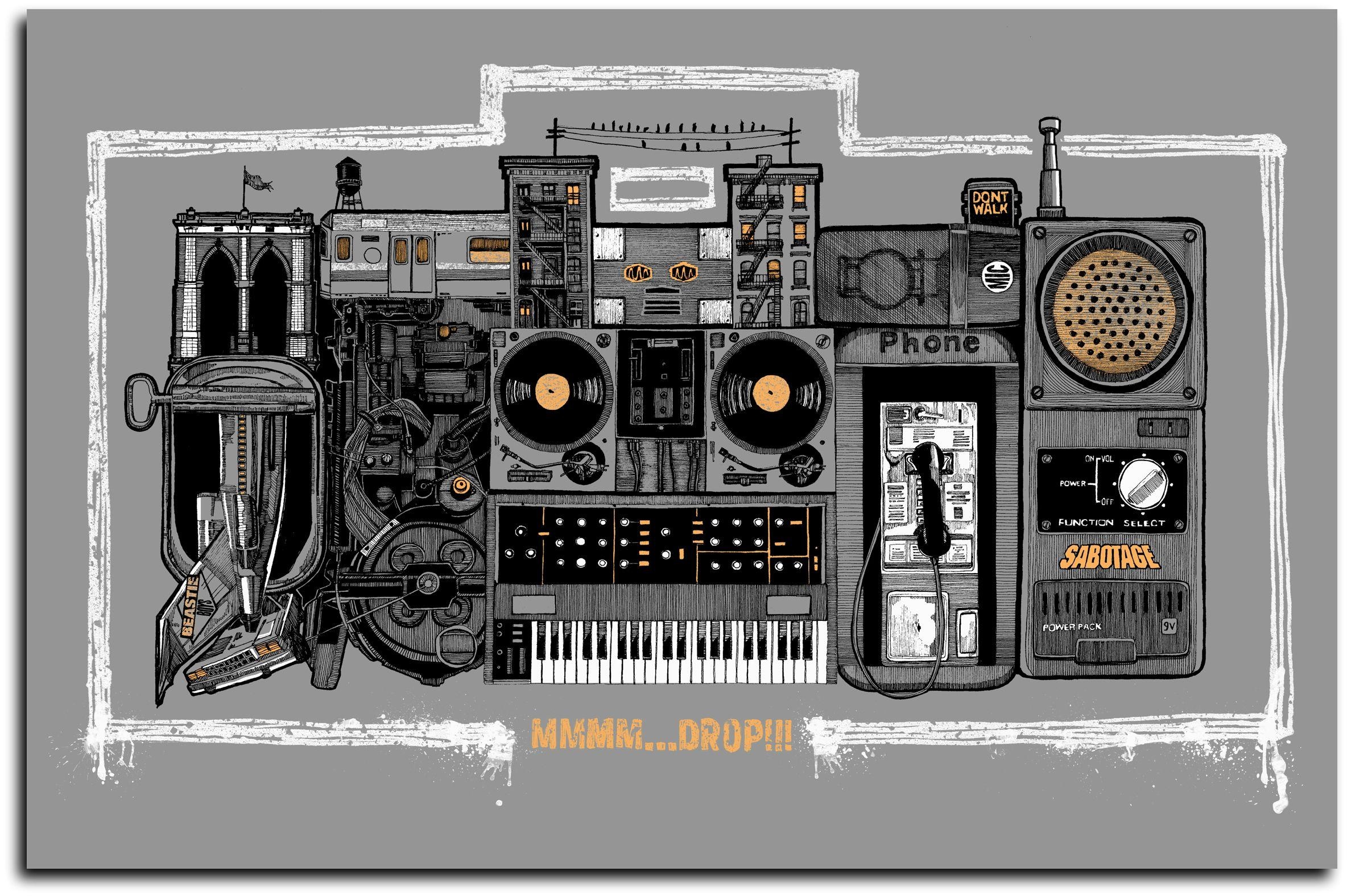 2370x1580 Beastie Boys image Beastie Box. Grey HD wallpaper and background, Desktop