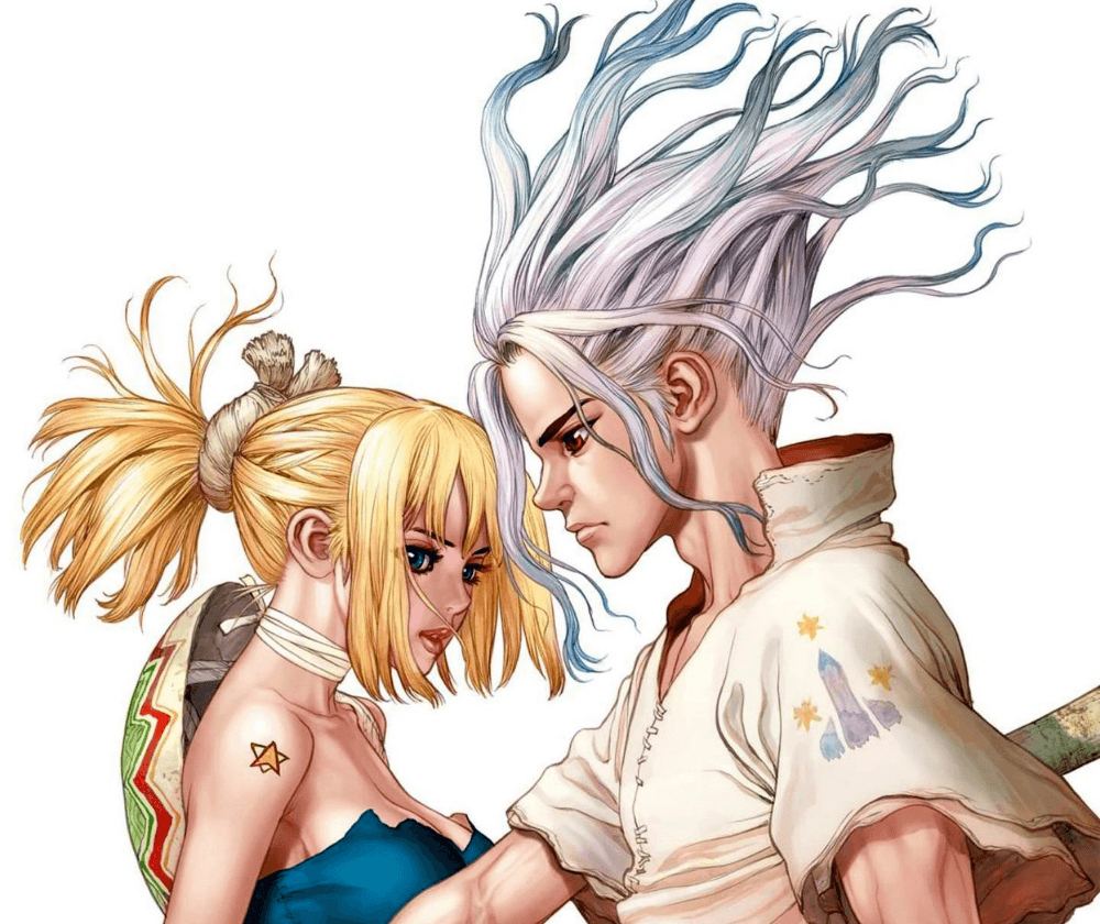 1000x840 Anime Dr. Stone Senku Ishigami Kohaku (Dr. Stone) Wallpaper, Desktop