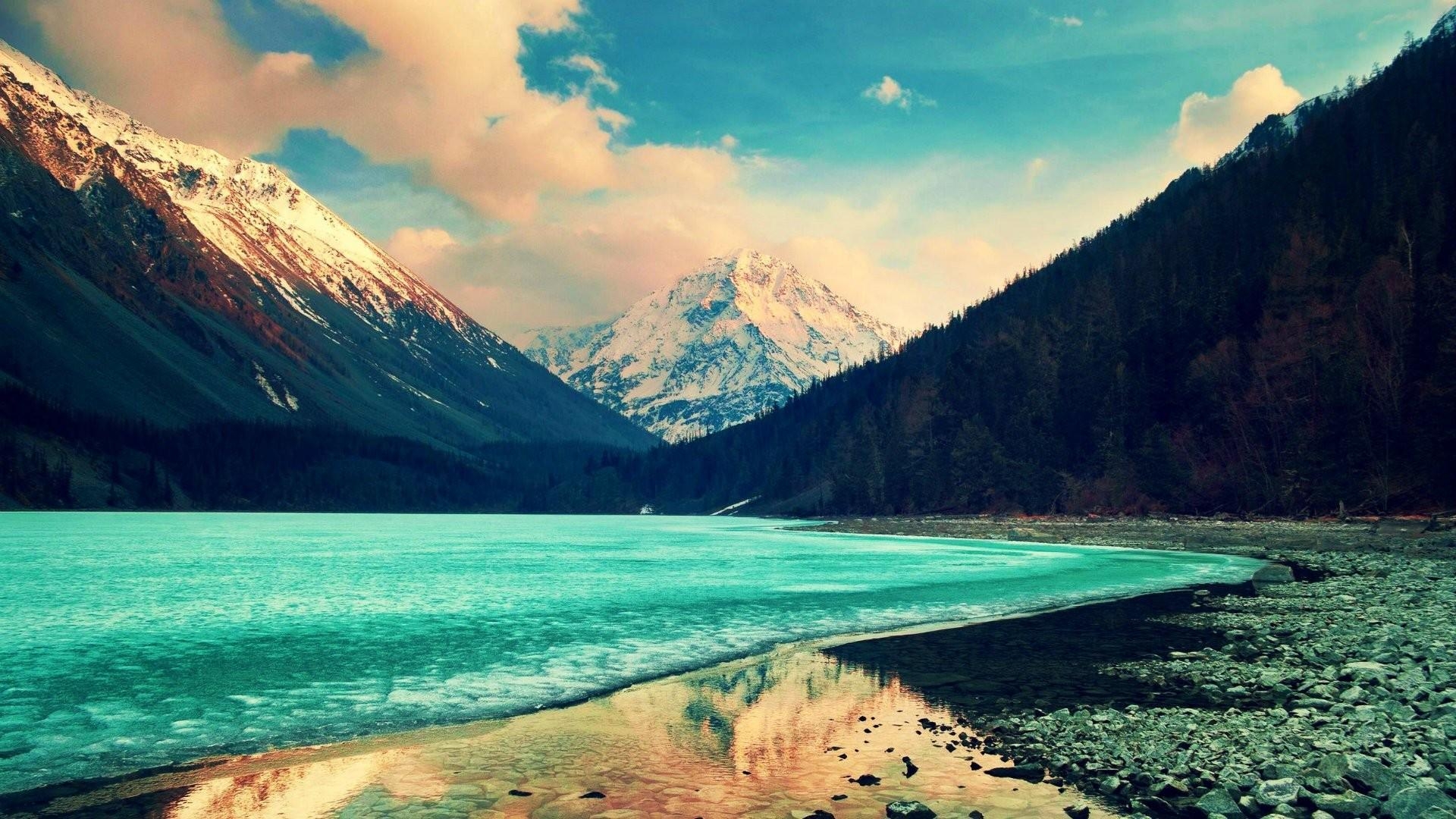1920x1080 Landscape, K, Download, nature, Mountain, Wallpaper, Forest, Desktop
