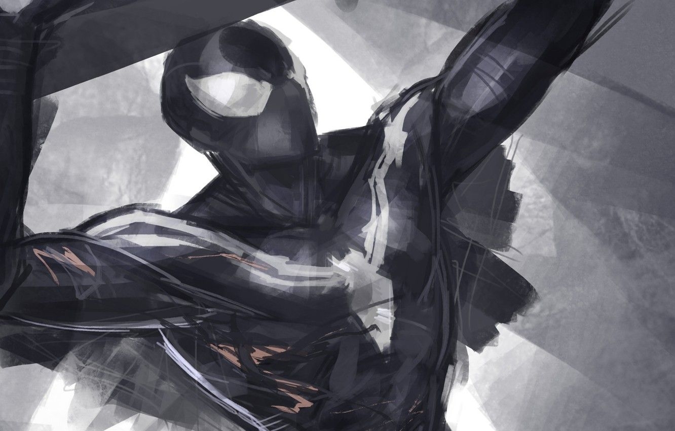 1340x850 Wallpaper Marvel, Venom, Spider Man, Symbiote image for desktop, section фантастика, Desktop