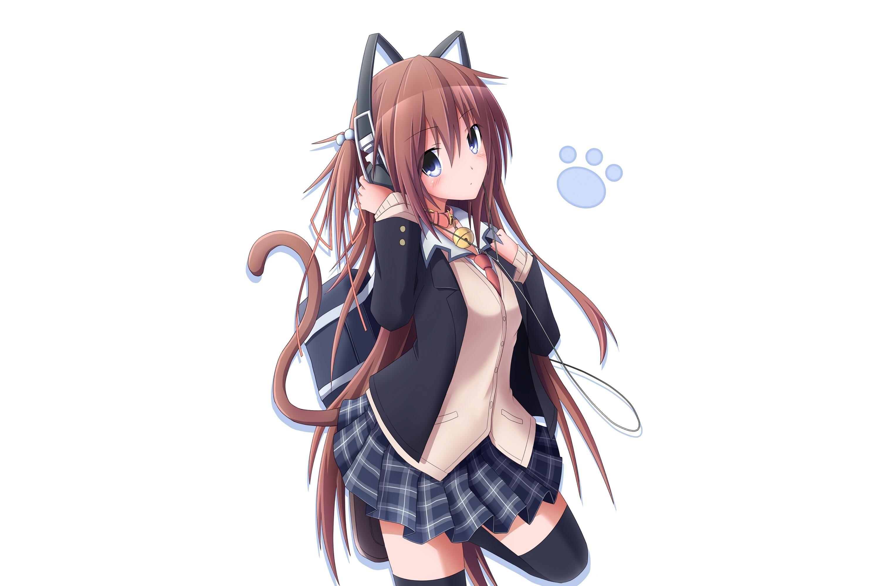 3000x2000 Neko Boy Wallpaper, Desktop