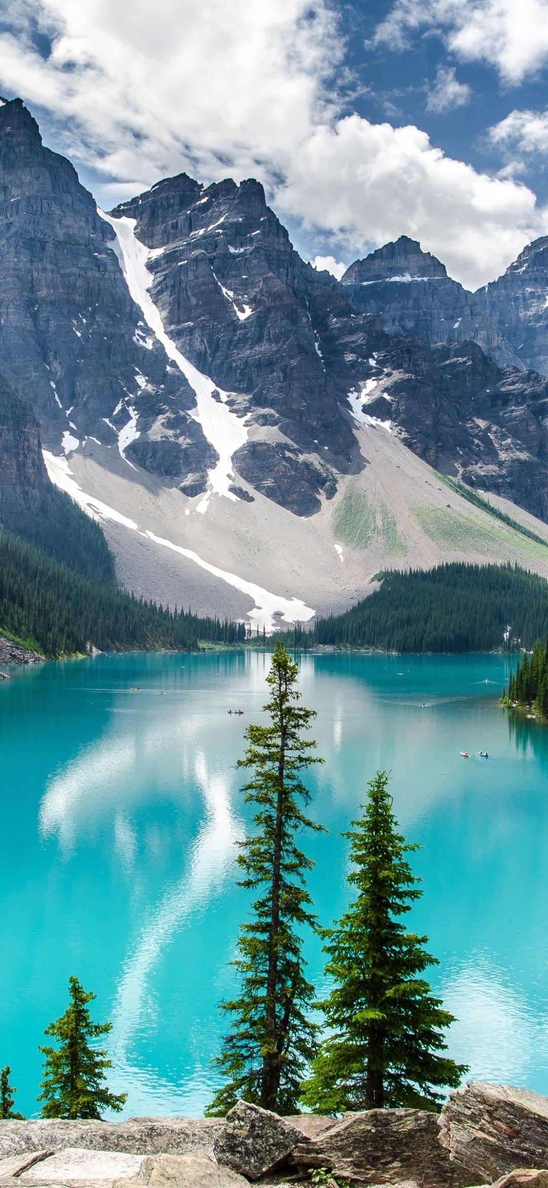 1080x2340 Download  Banff National Park, Canada, Alberta, Moraine Lake, Mountains, Scenic Wallpaper for Xiaomi Mi 9 & Mi Mix 3 & Black Shark Vivo V15 Pro, OnePlus 6T, Huawei Y9 2019, Phone