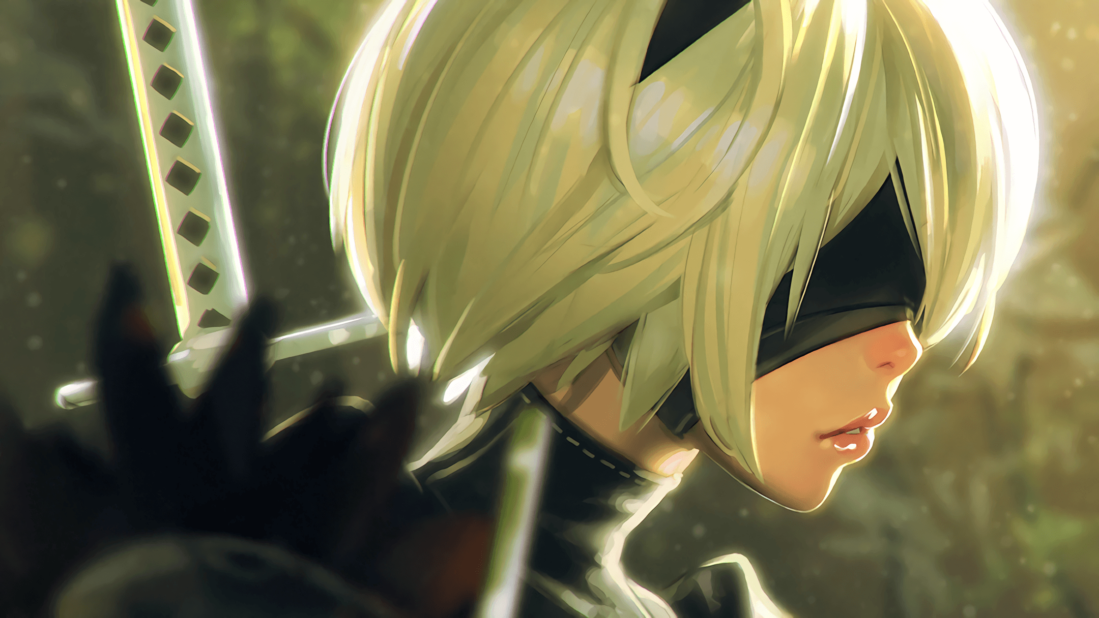 2160x1220 NieR: Automata HD Wallpaper, Desktop