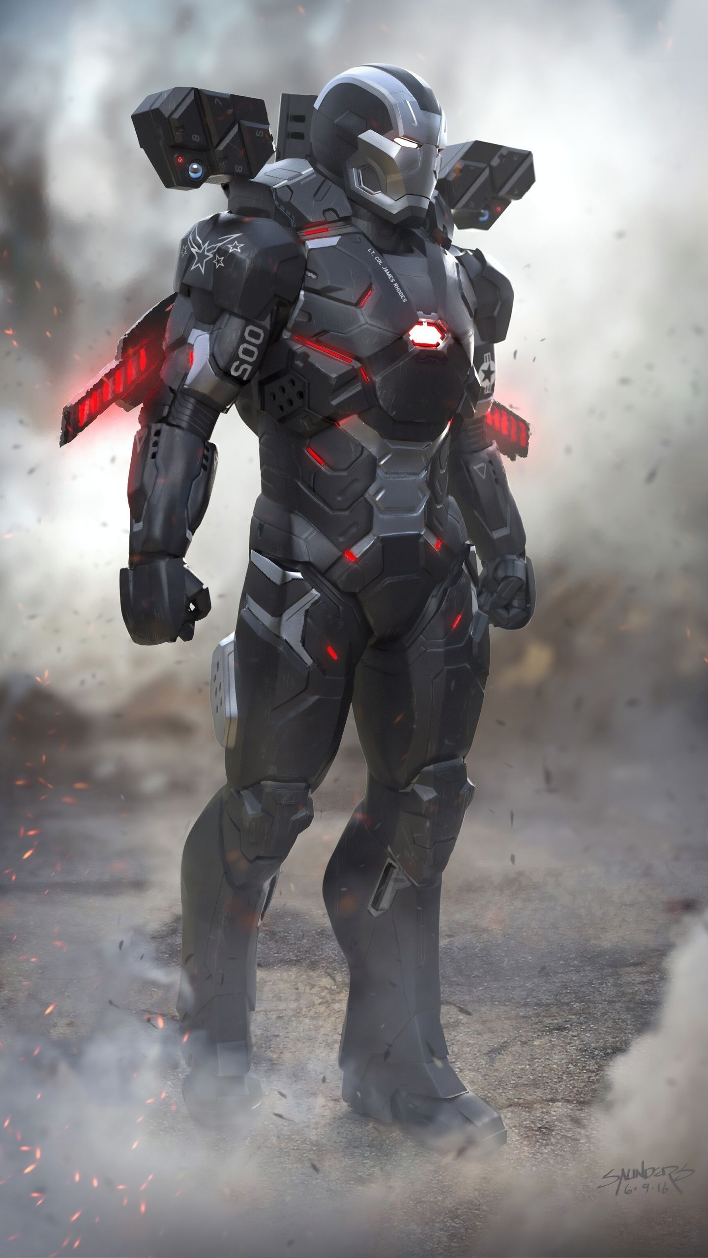 1440x2560 War Machine Wallpaper 4k, Phone