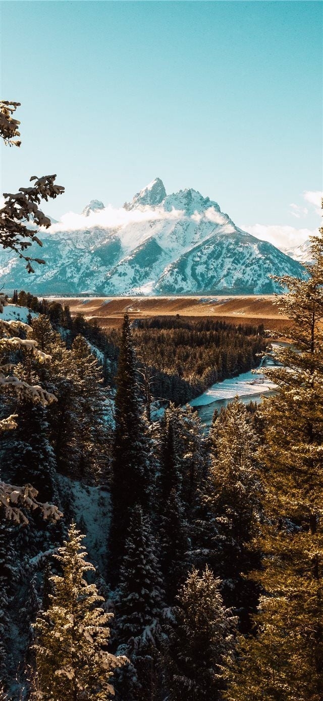 640x1390 Landscape Photography Of White Mountain iPhone X Wallpaper, Phone