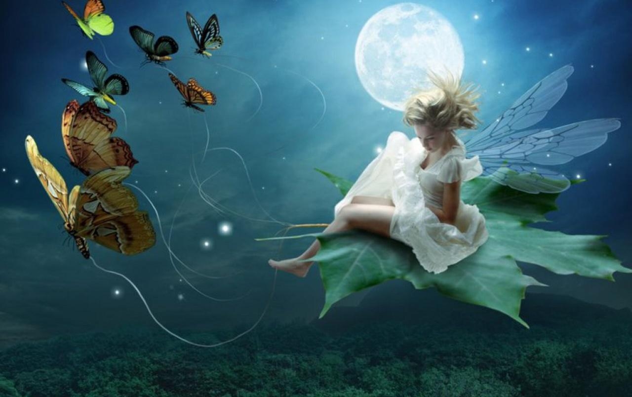 1280x810 Moon Light Fairy wallpaper. Moon Light Fairy, Desktop