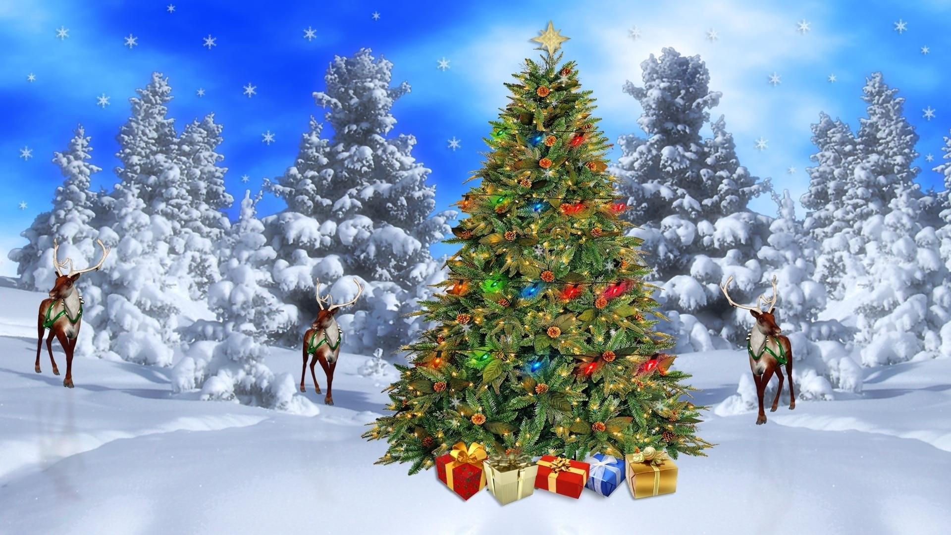 1920x1080 Christmas Scenes Wallpaper, Desktop