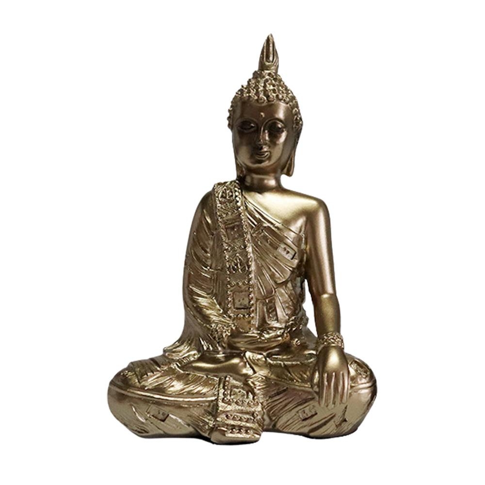 1000x1000 Bellanny Vintage Small Bronze Buddha Statue Made from Resin for Office Decoration functional, Phone