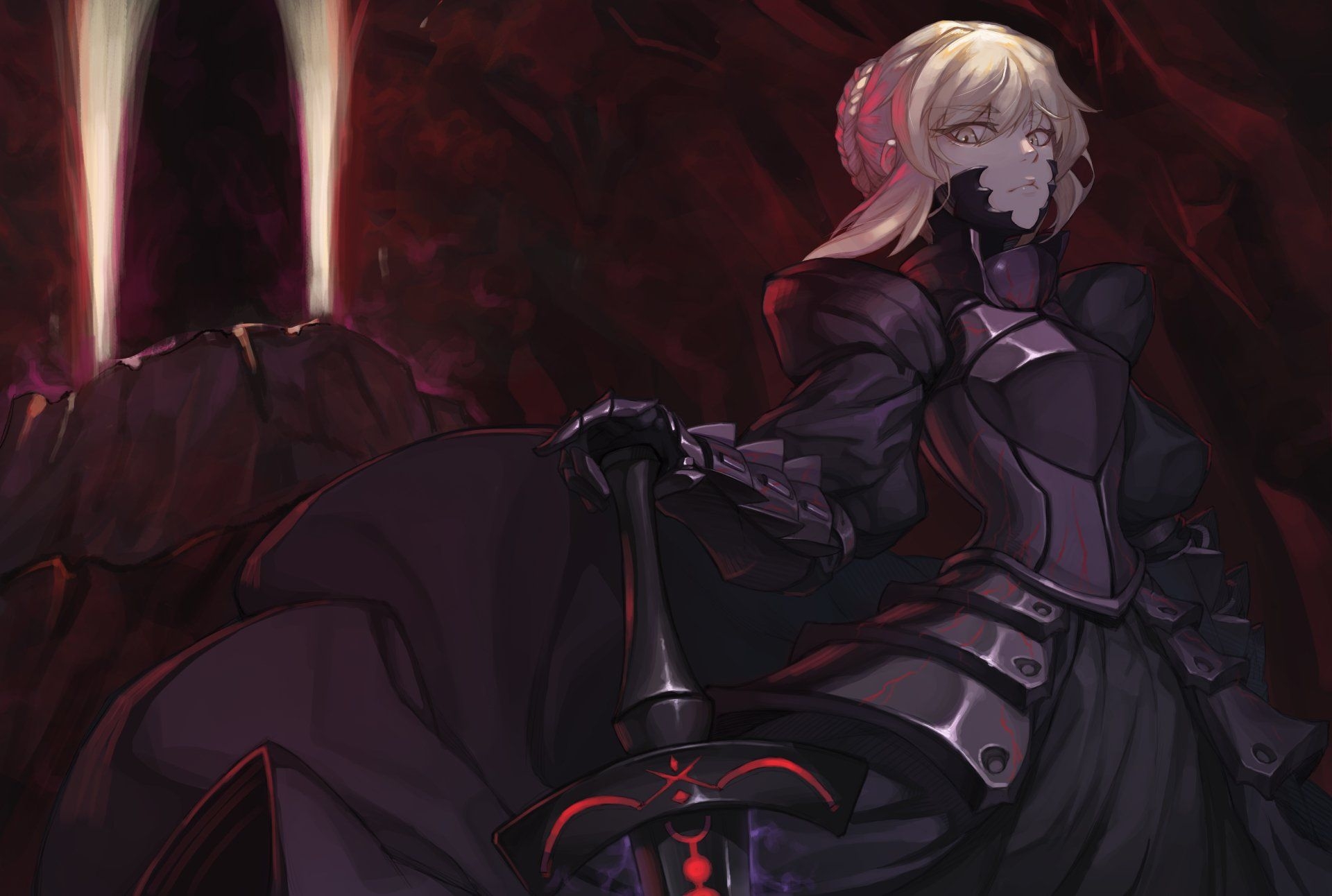 1920x1300 Anime Grand Order Saber Alter Wallpaper. Anime, Fate, Desktop