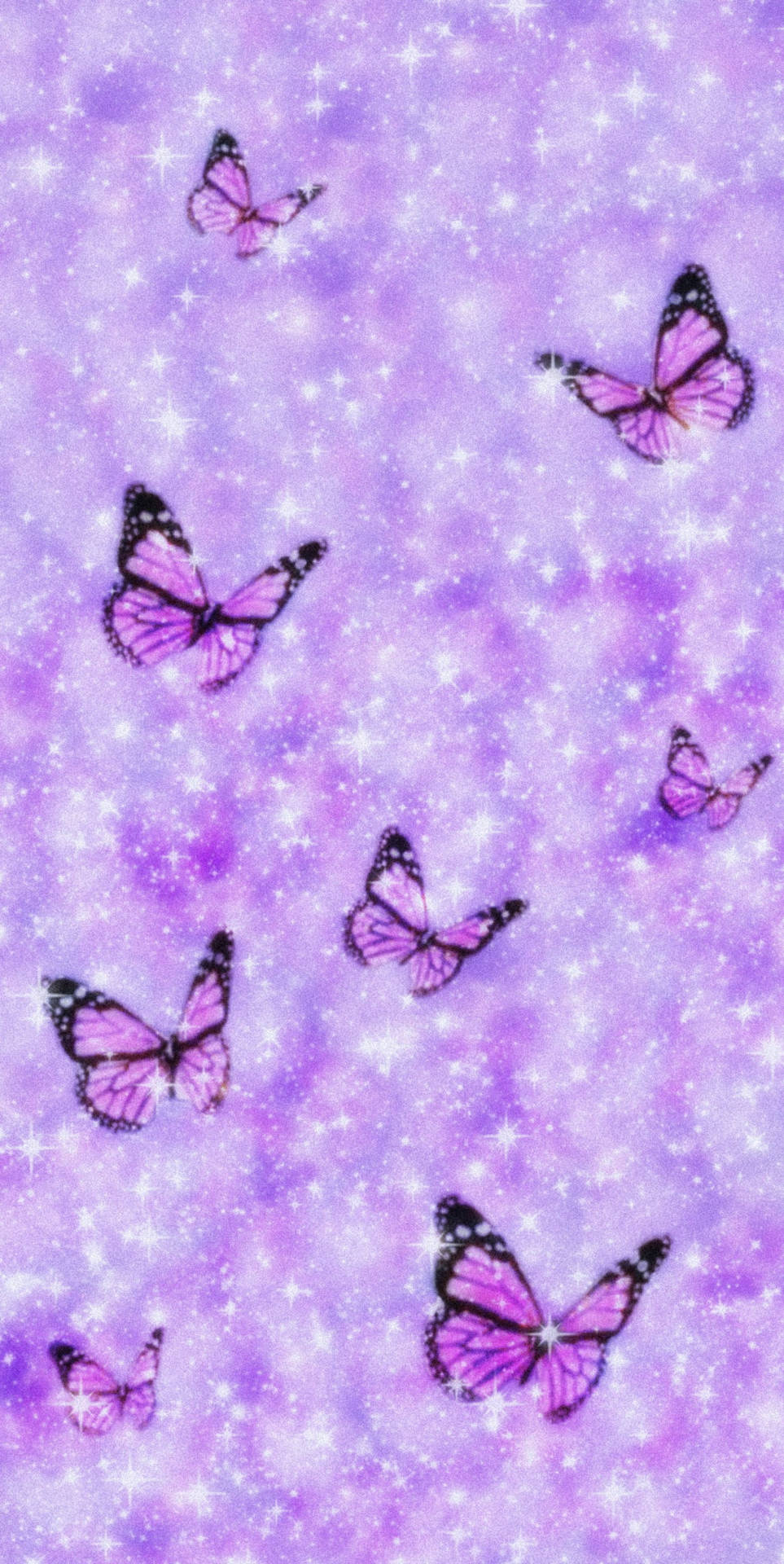 970x1920 Purple Butterfly Phone Wallpaper, Phone