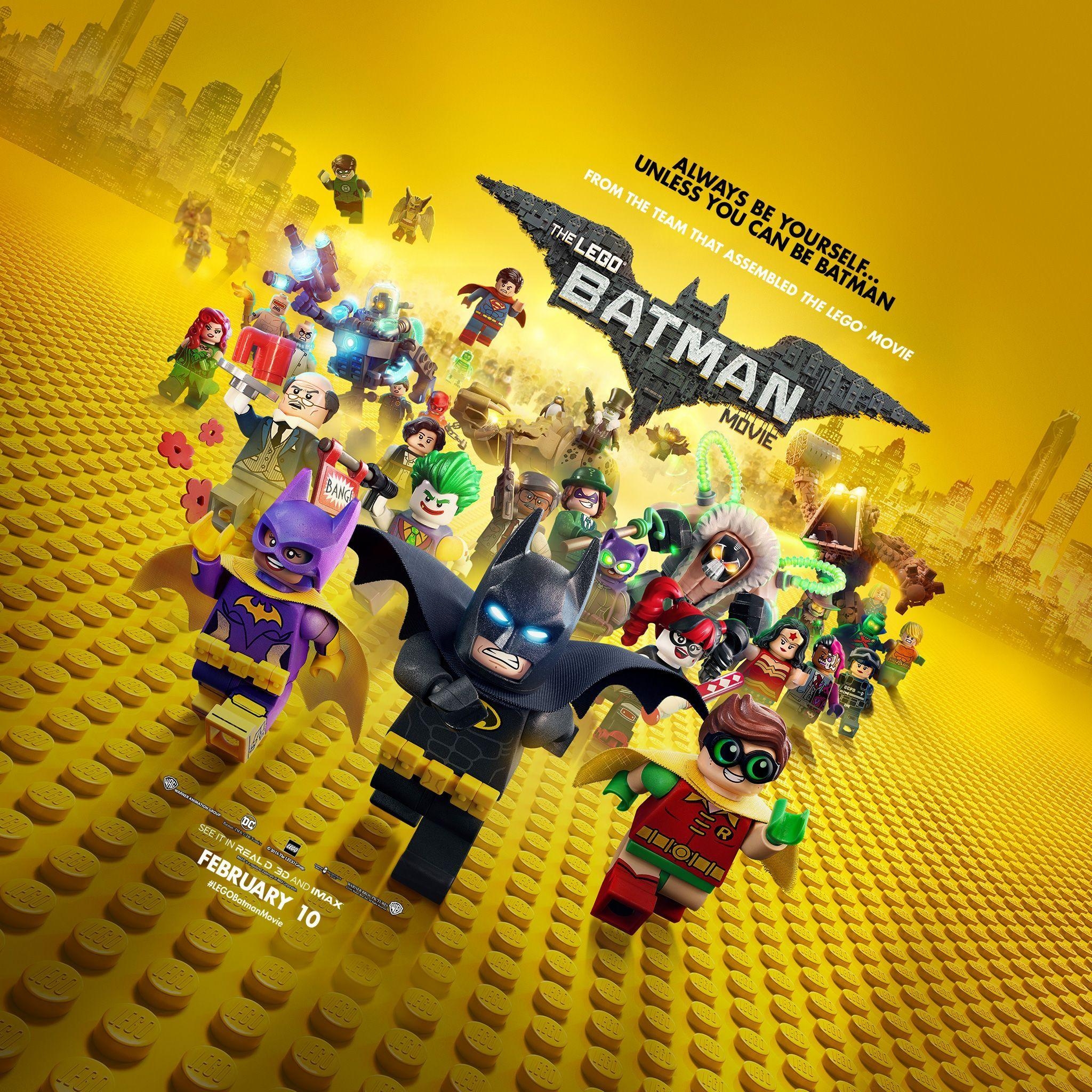 2050x2050 The Lego Batman Movie Wallpaper HD Background Image Pics, Phone