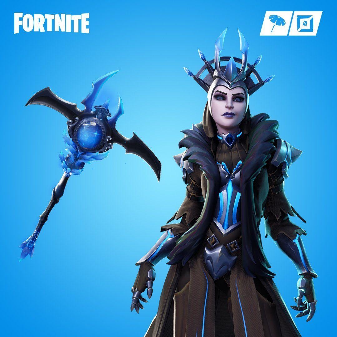 1080x1080 Fortnite for cold weather. The Ice Queen Outfit, Phone