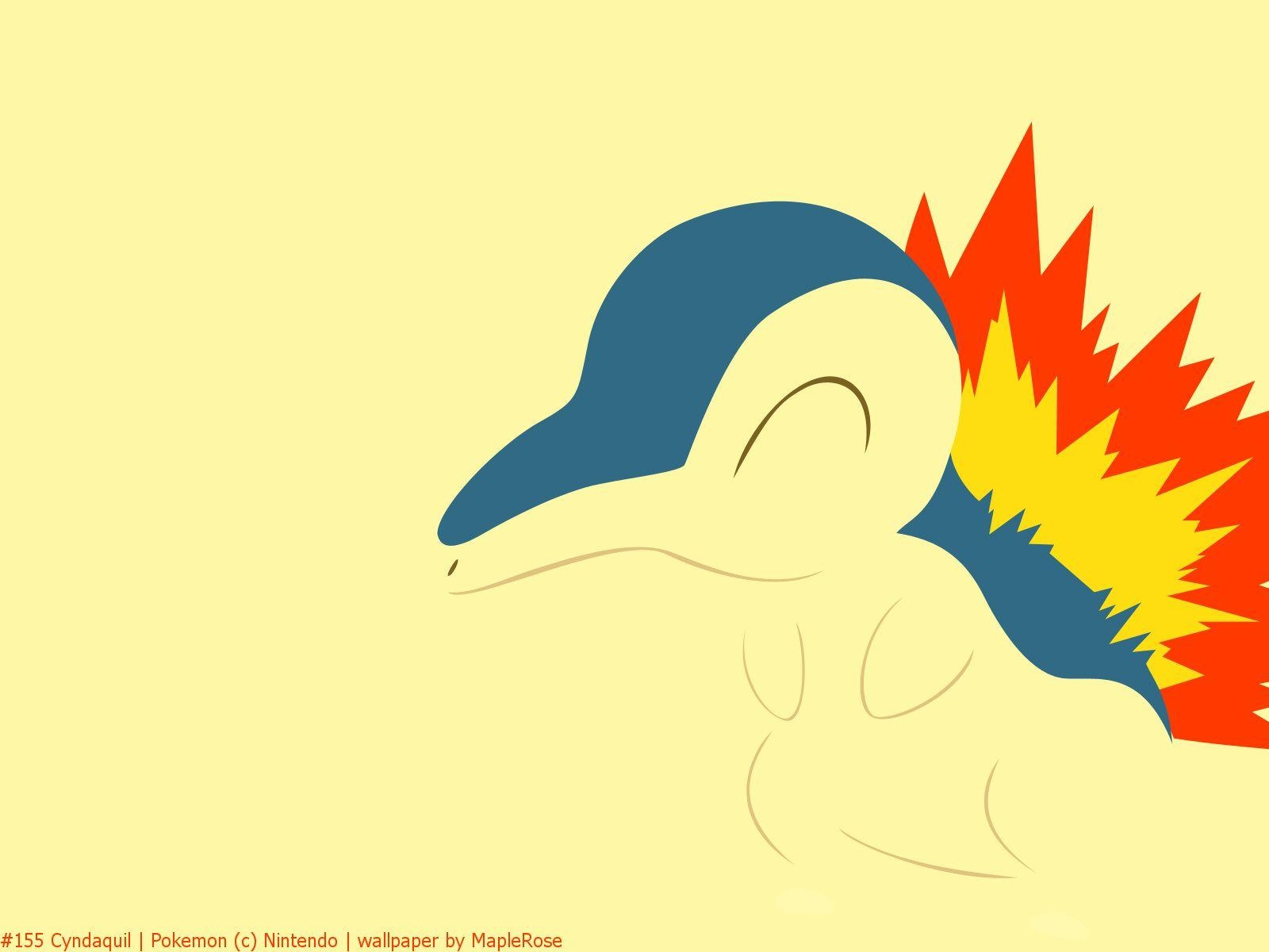 1600x1200 Cyndaquil. PokéWalls, Desktop