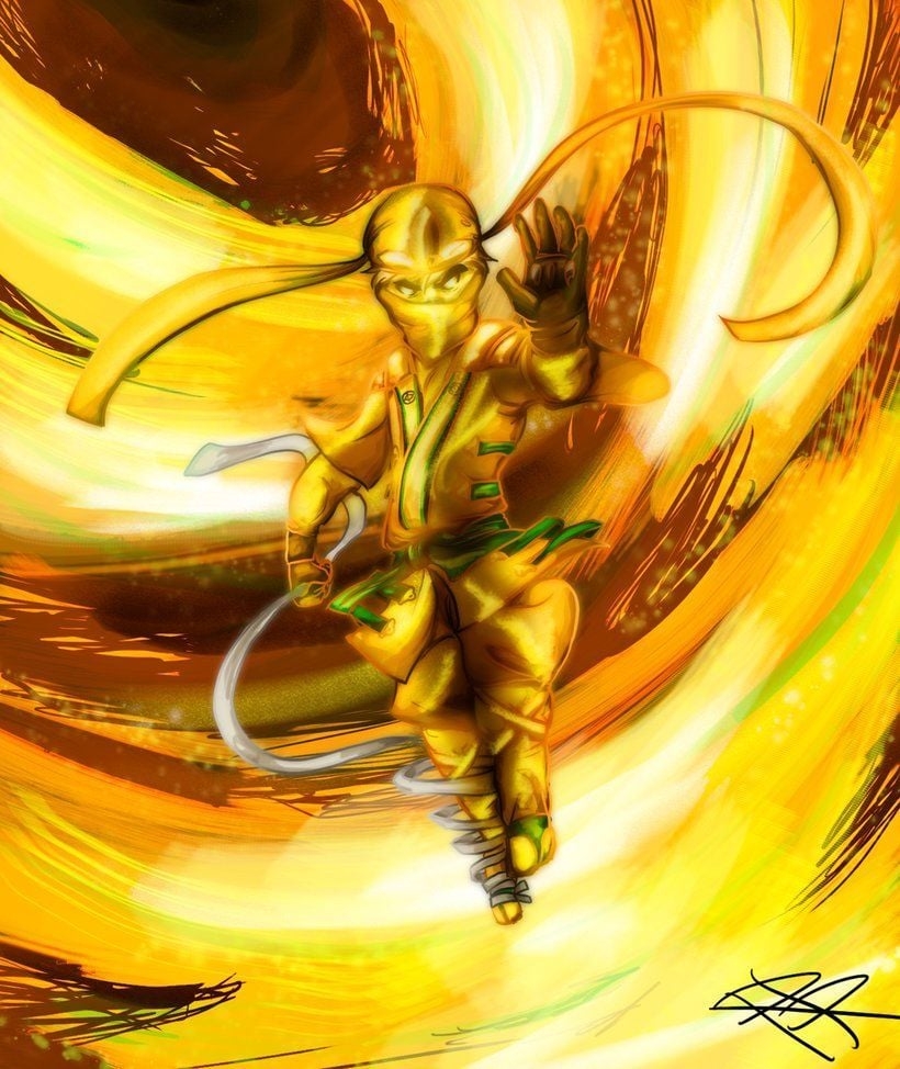 820x980 Golden Ninja Wallpaper Free.wallpaperaccess.com, Phone