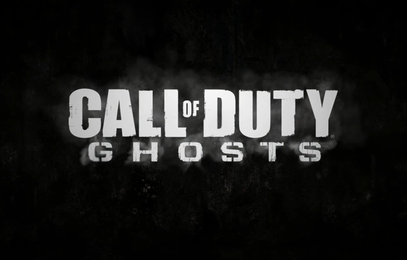 1340x850 Wallpaper logo, art, Ghost, Call of Duty, Ghosts image for desktop, section игры, Desktop