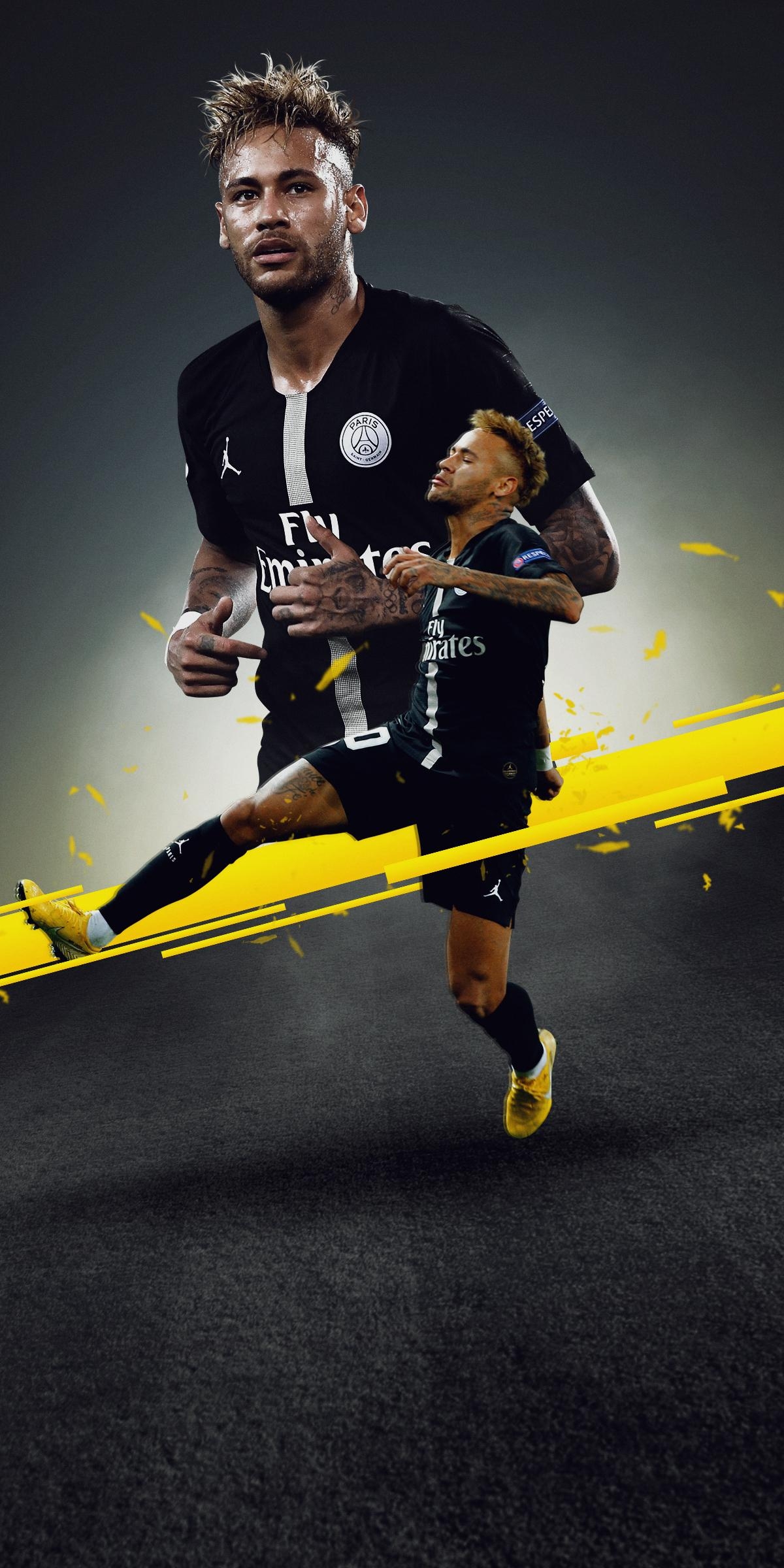 1200x2400 Neymar Wallpaper HD Psg 2019, Phone