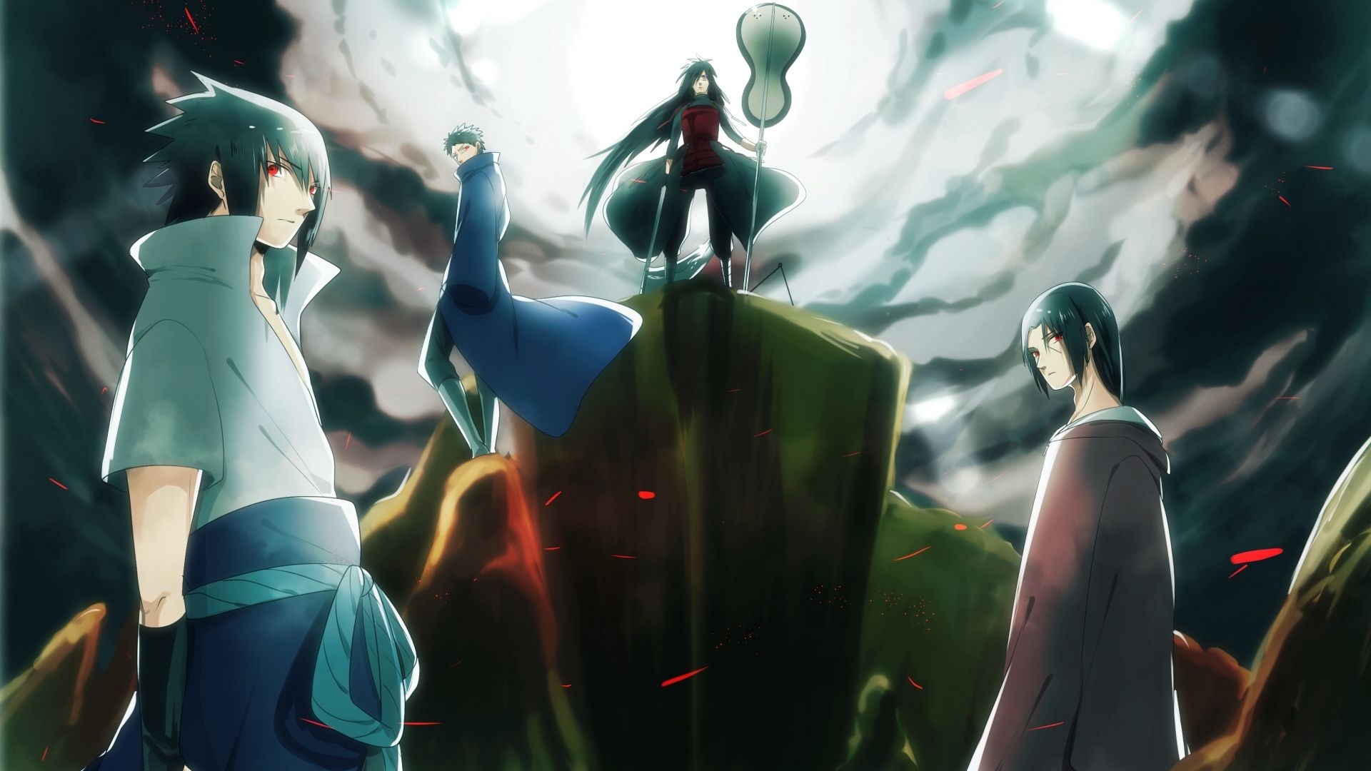 1920x1080 Desktop Wallpaper Naruto Sasuke Madara Uchiha Clan Itachi Obito, HD Image, Picture, Background, Zjt Ev, Desktop