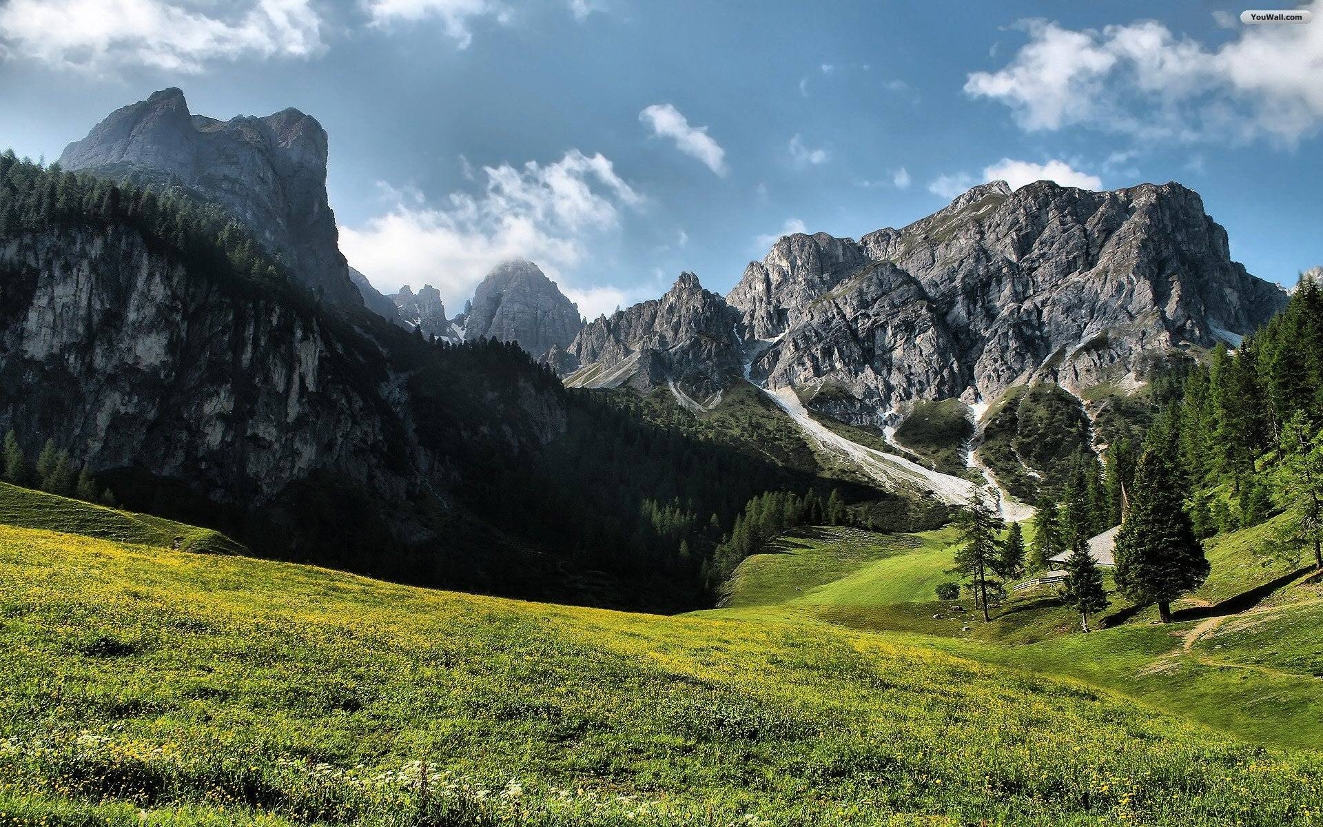 1920x1200 Wallpaper Rocky Mountains, Desktop