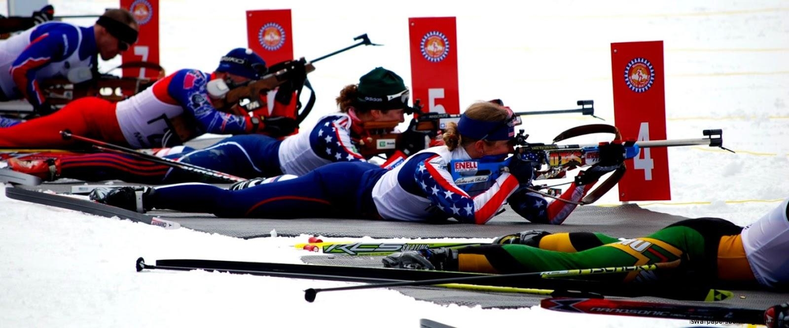 1600x670 Biathlon Picture, Dual Screen