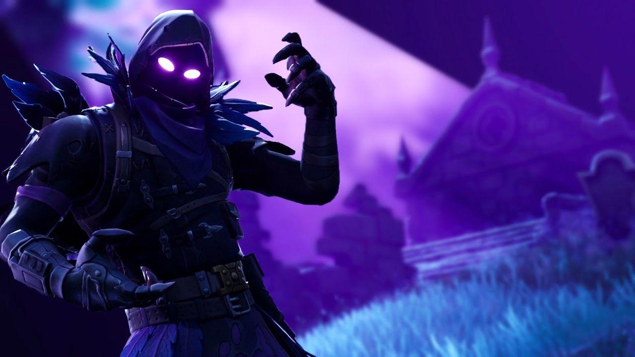 1280x720 Fortnite Animated Wallpaper Raven [Blurred Background], Desktop