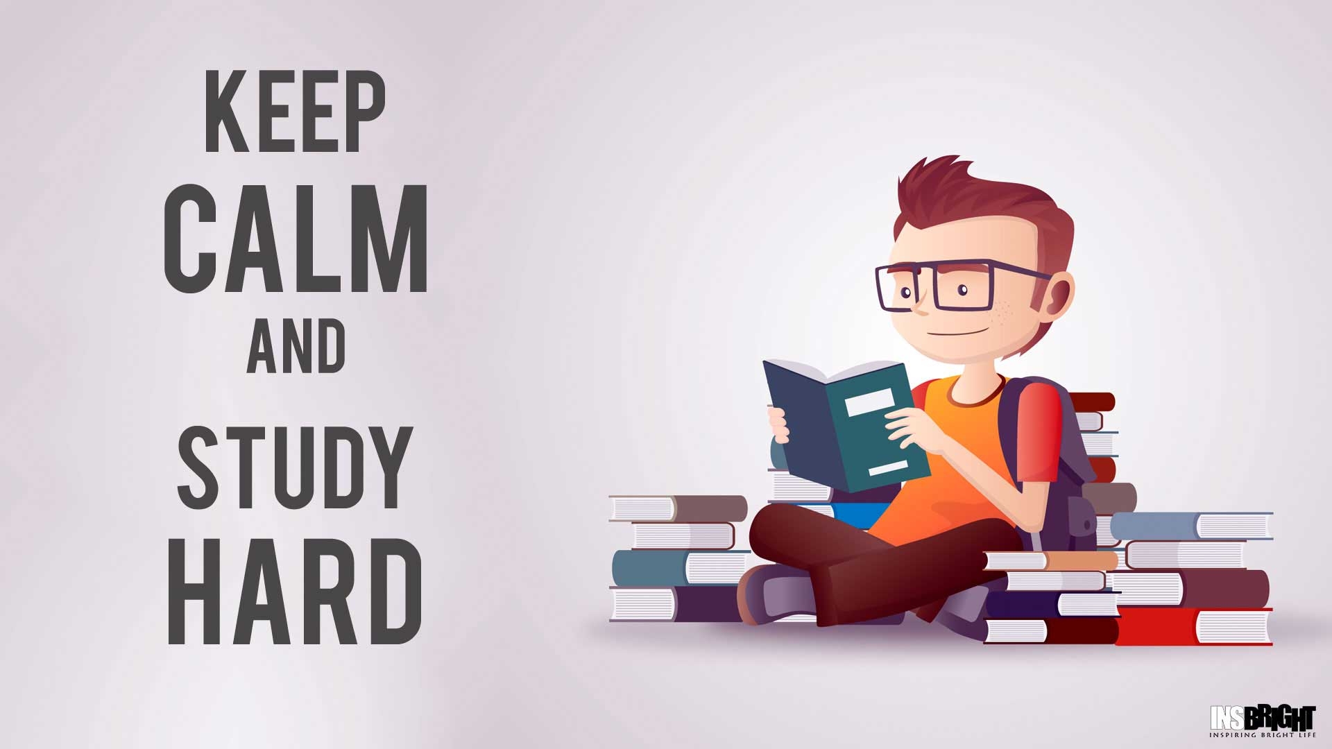 1920x1080 Study Wallpaper HD -Keep Calm And Study Hard, Desktop