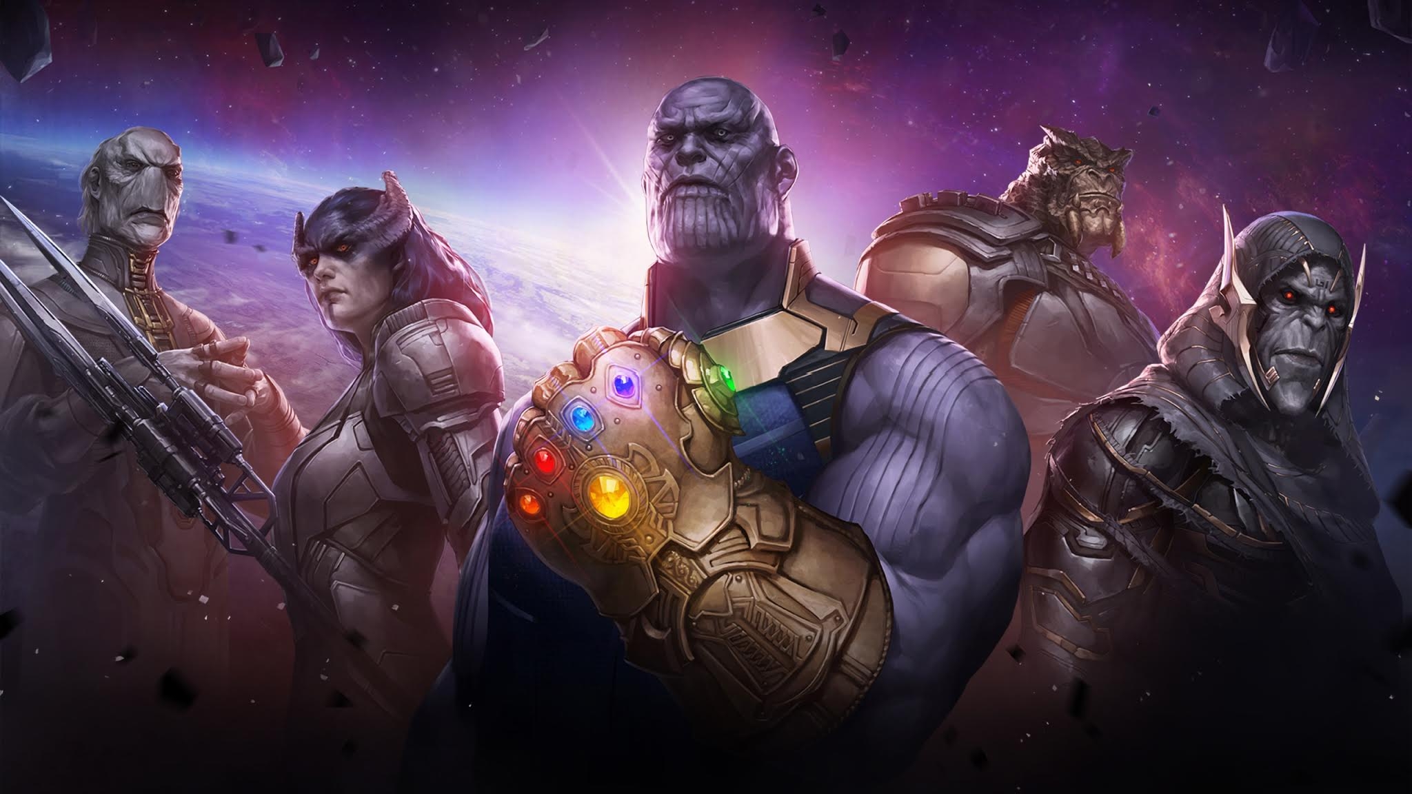 2050x1160 Marvel Thanos HD Wallpaper, Desktop