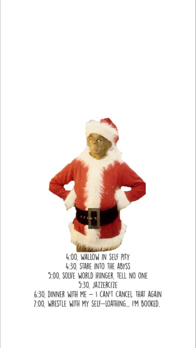 680x1200 The Grinch. Funny christmas wallpaper, Christmas wallpaper, Christmas quotes funny, Phone