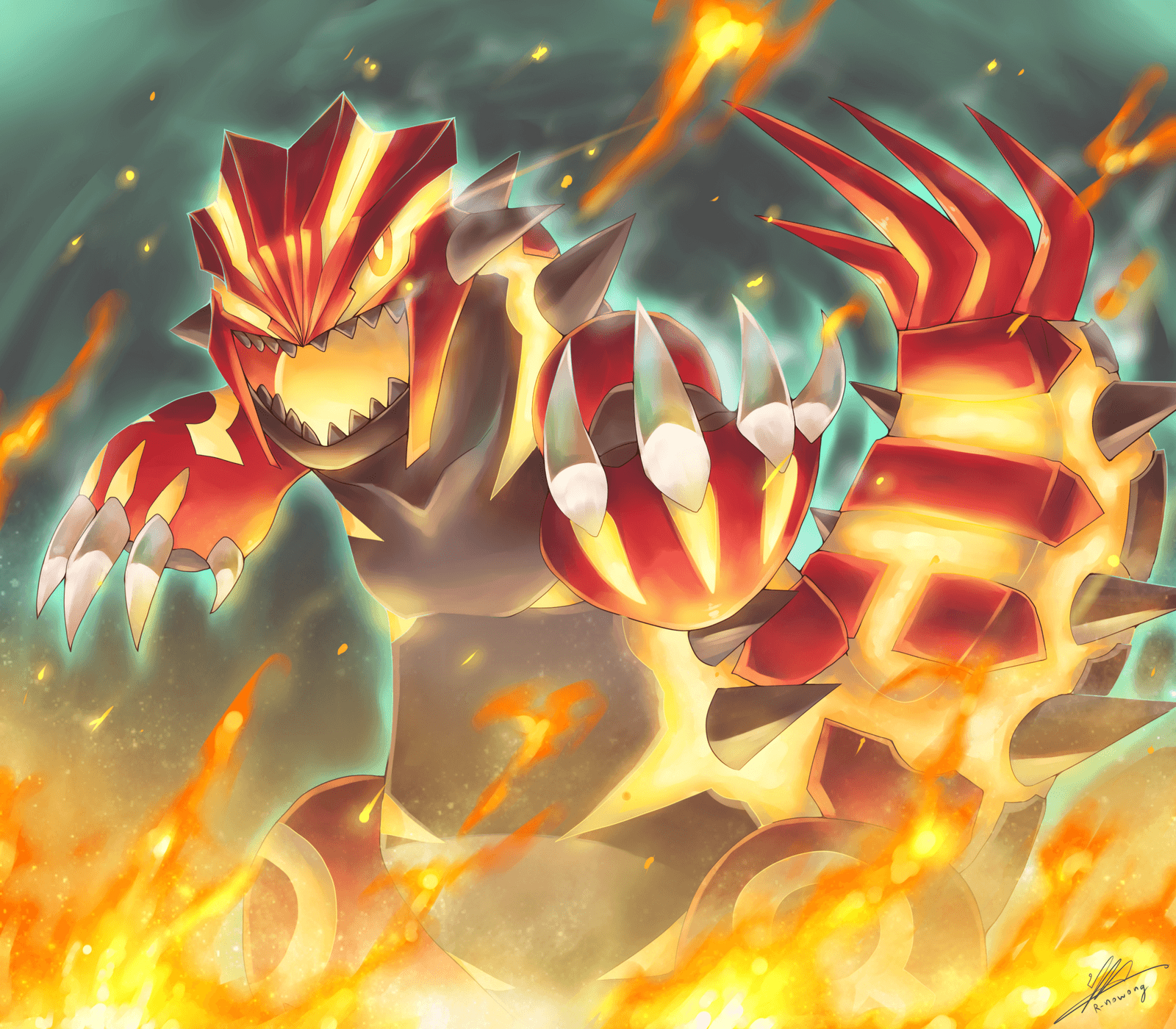 1600x1400 Groudon Pokemon Hd Wallpaper Wallpaper Wallpaper Pokemon Groudon, Desktop