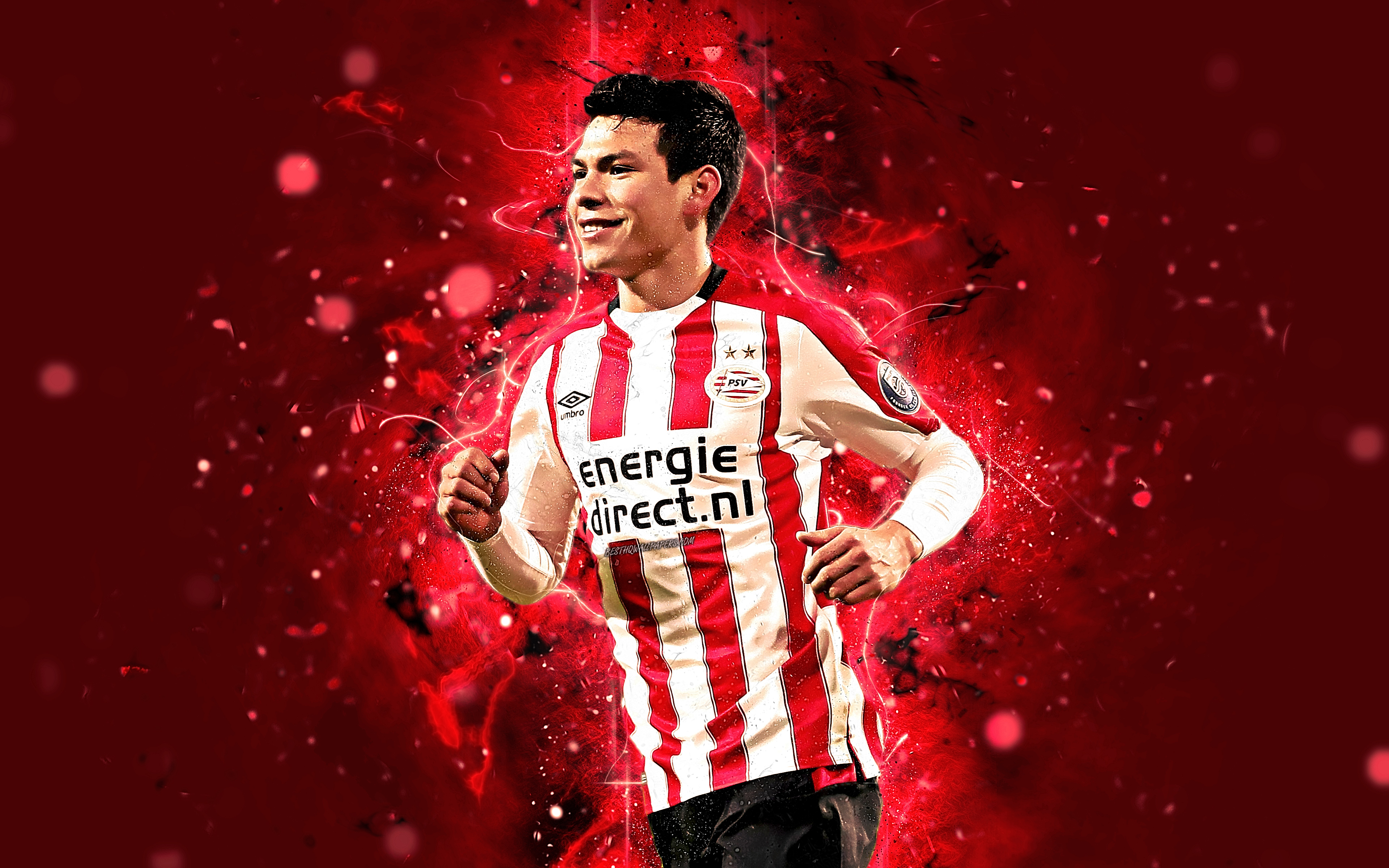 3840x2400 Hirving Lozano, 4k, Abstract Art, Footballers, Psv, Desktop