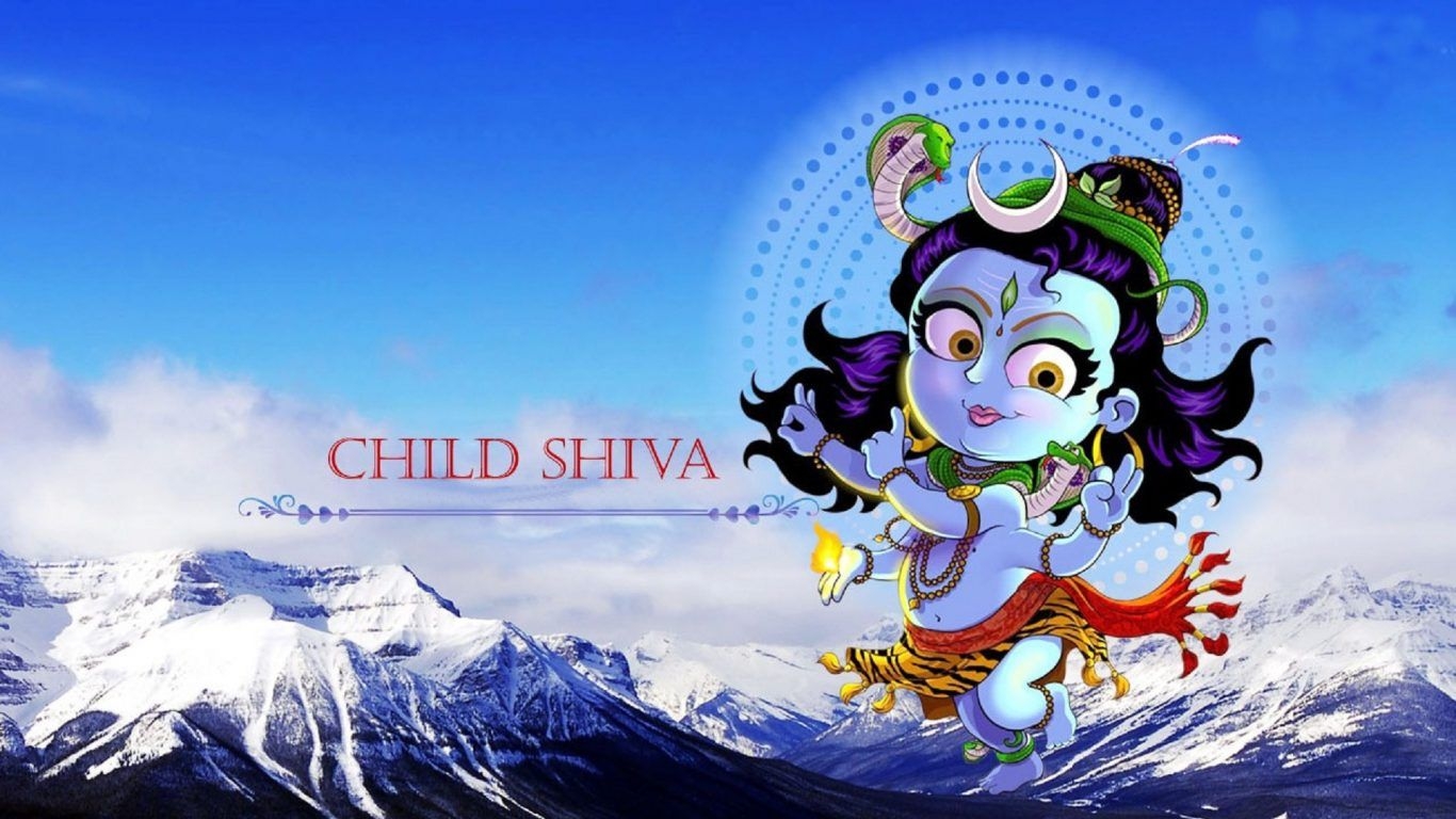 1370x770 Child Shiva HD Wallpaper. Hindu Gods and Goddesses, Desktop