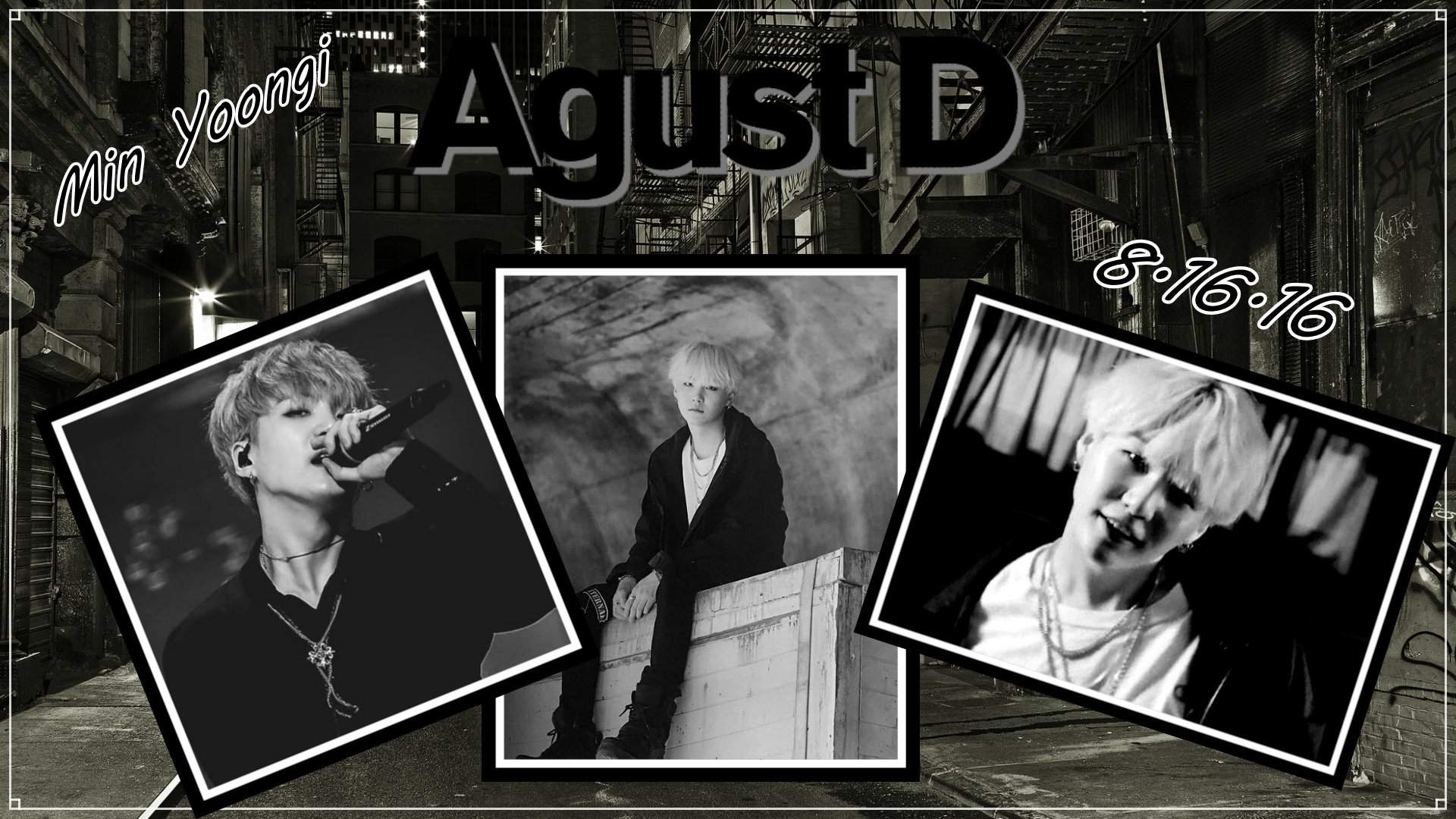 1920x1080 Agust D wallpaper edit, Desktop