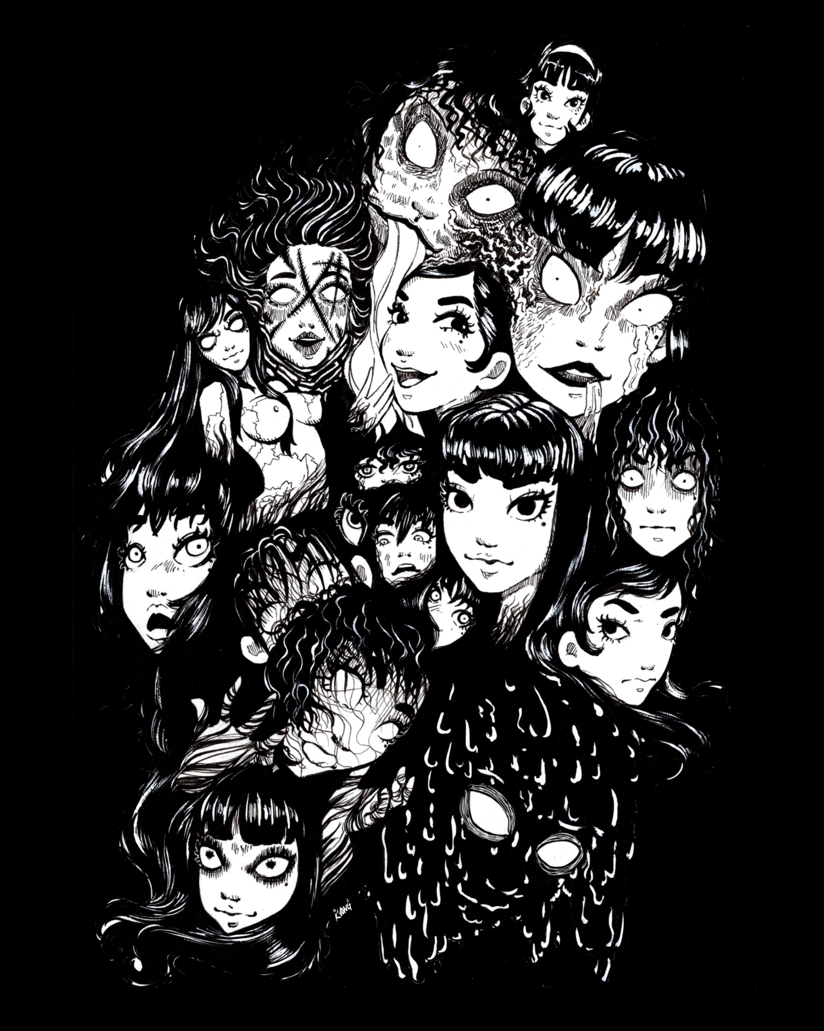 2800x3500 I finally finished Tomie!, Phone