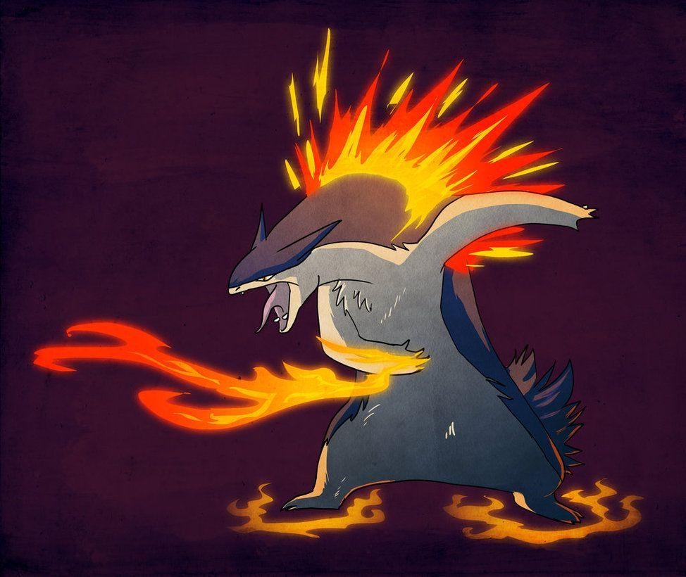 980x820 Typhlosion, Desktop