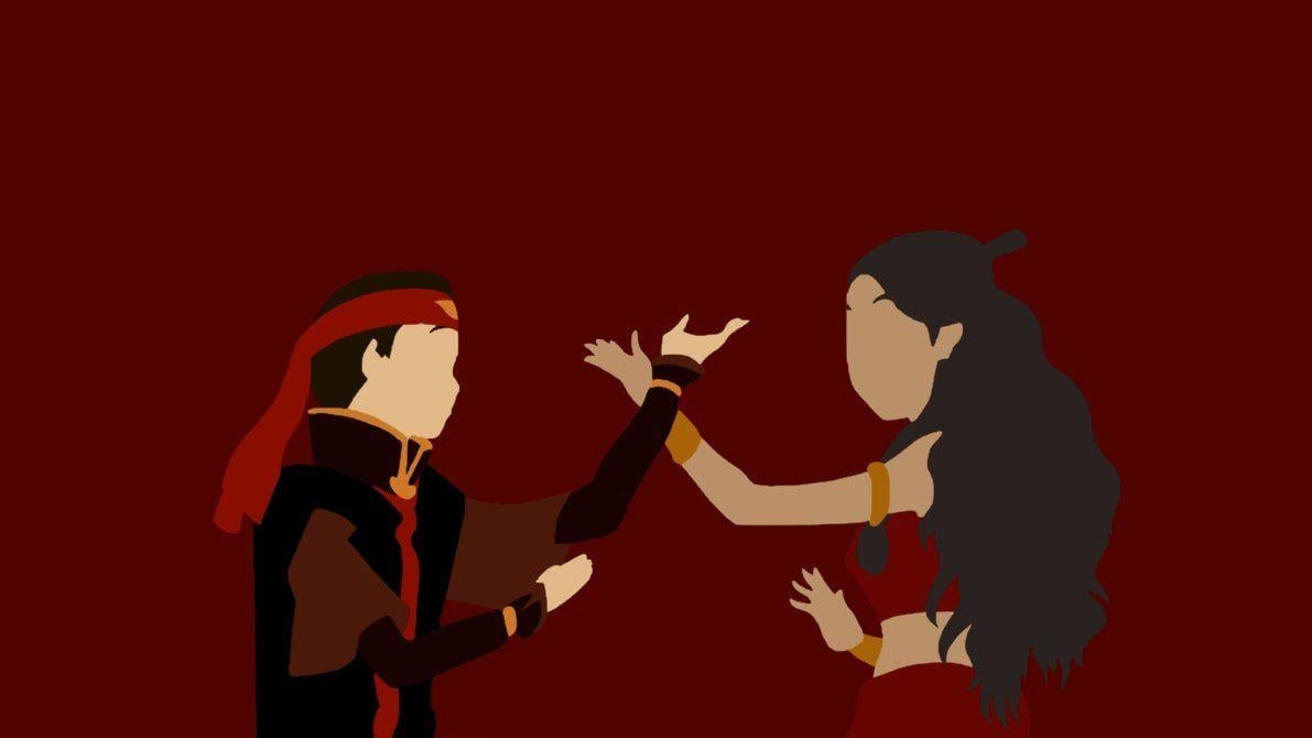 1200x670 Aang and Katara Dance, Desktop