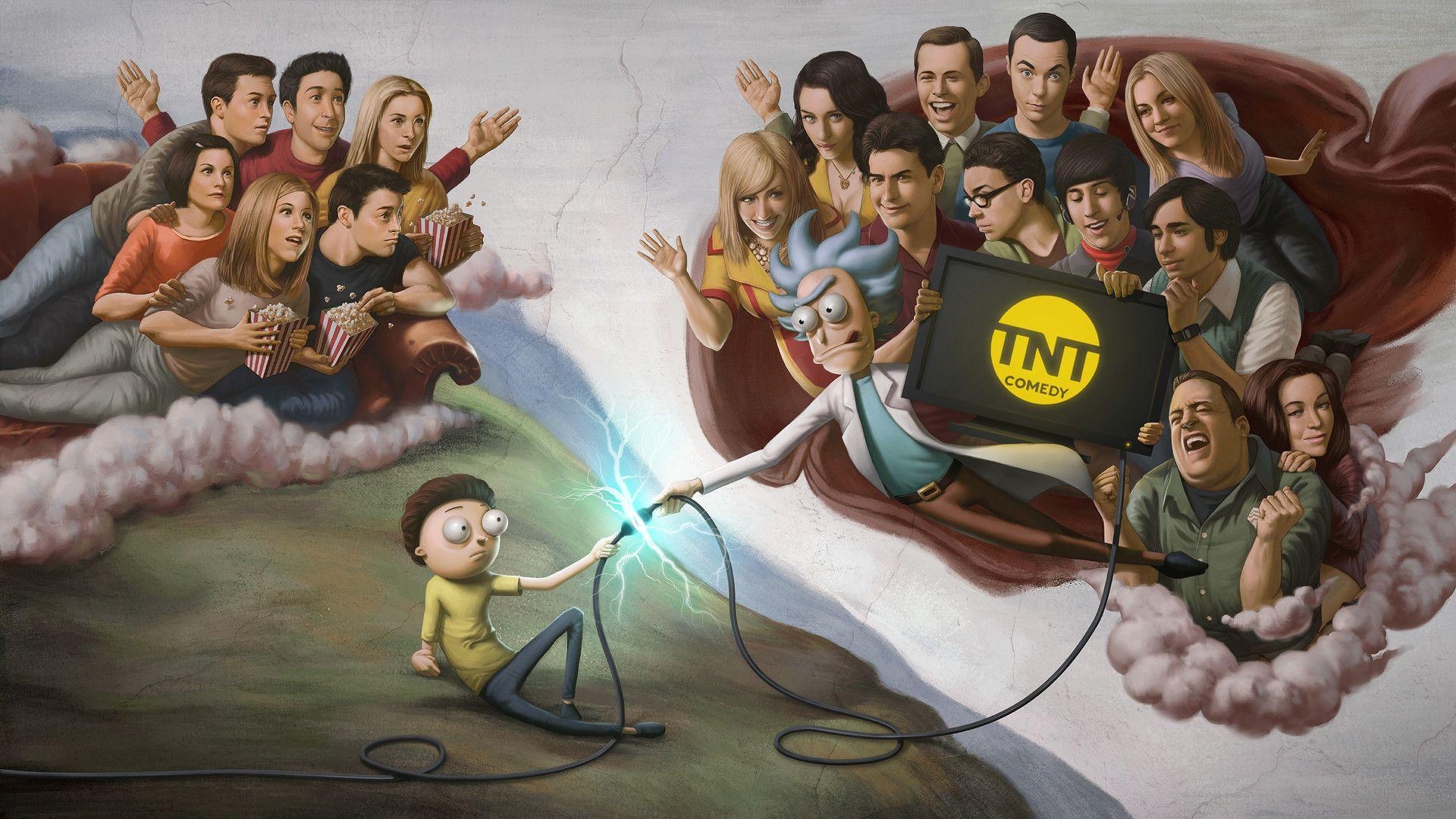 1920x1080 Creation of Adam And Morty version, Ariel, Desktop