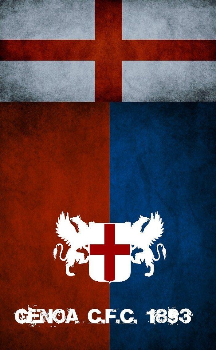 710x1140 Genoa Logo Wallpaper, Phone