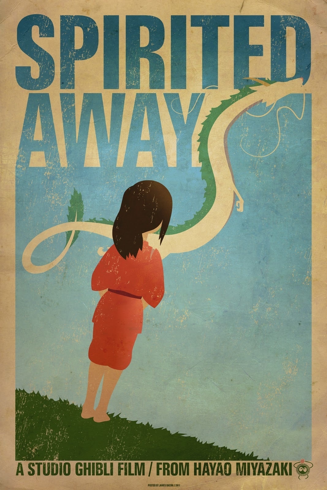 1070x1600 Spirited Away poster Ghibli Fan Art, Phone