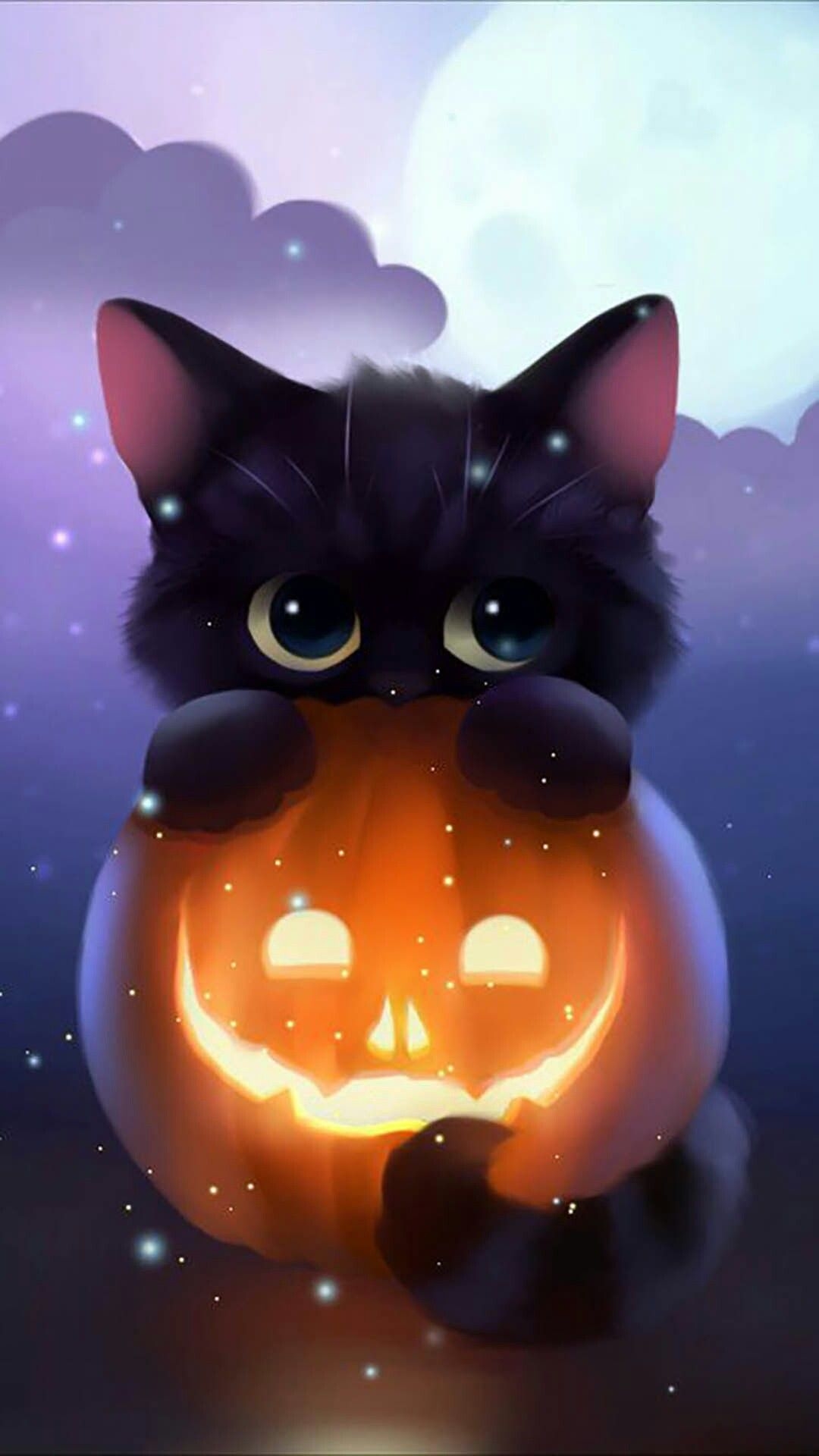 1080x1920 Aesthetic Halloween Wallpaper, Phone