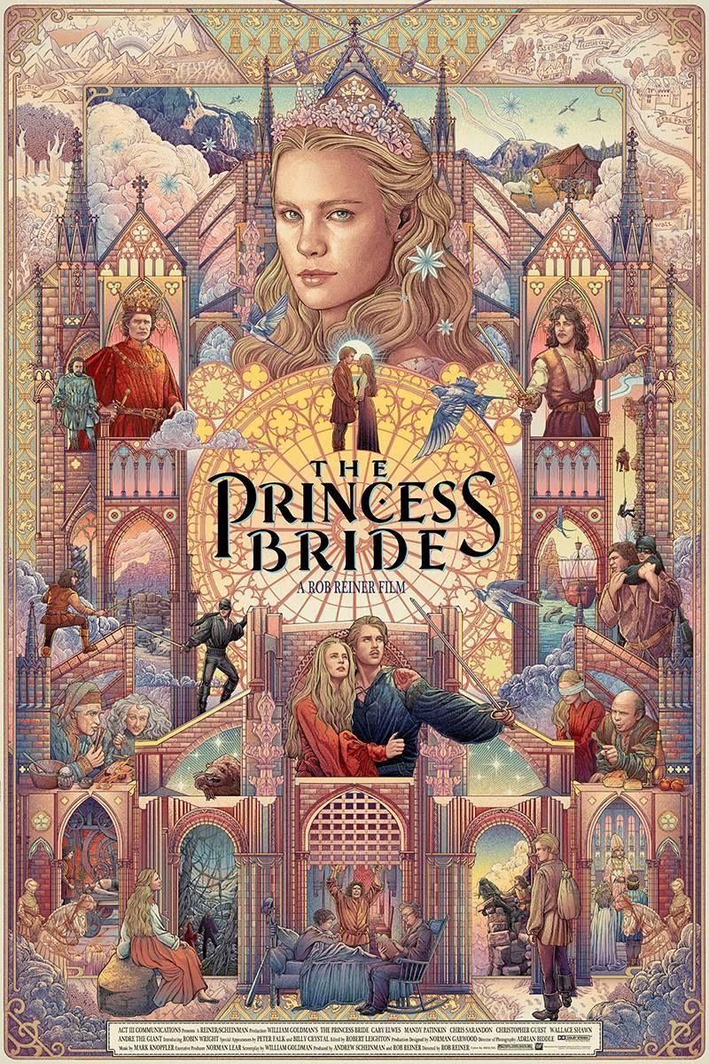 800x1200 The Princess Bride (1987) Alt Movie Poster by Ise Ananphada HD, Phone