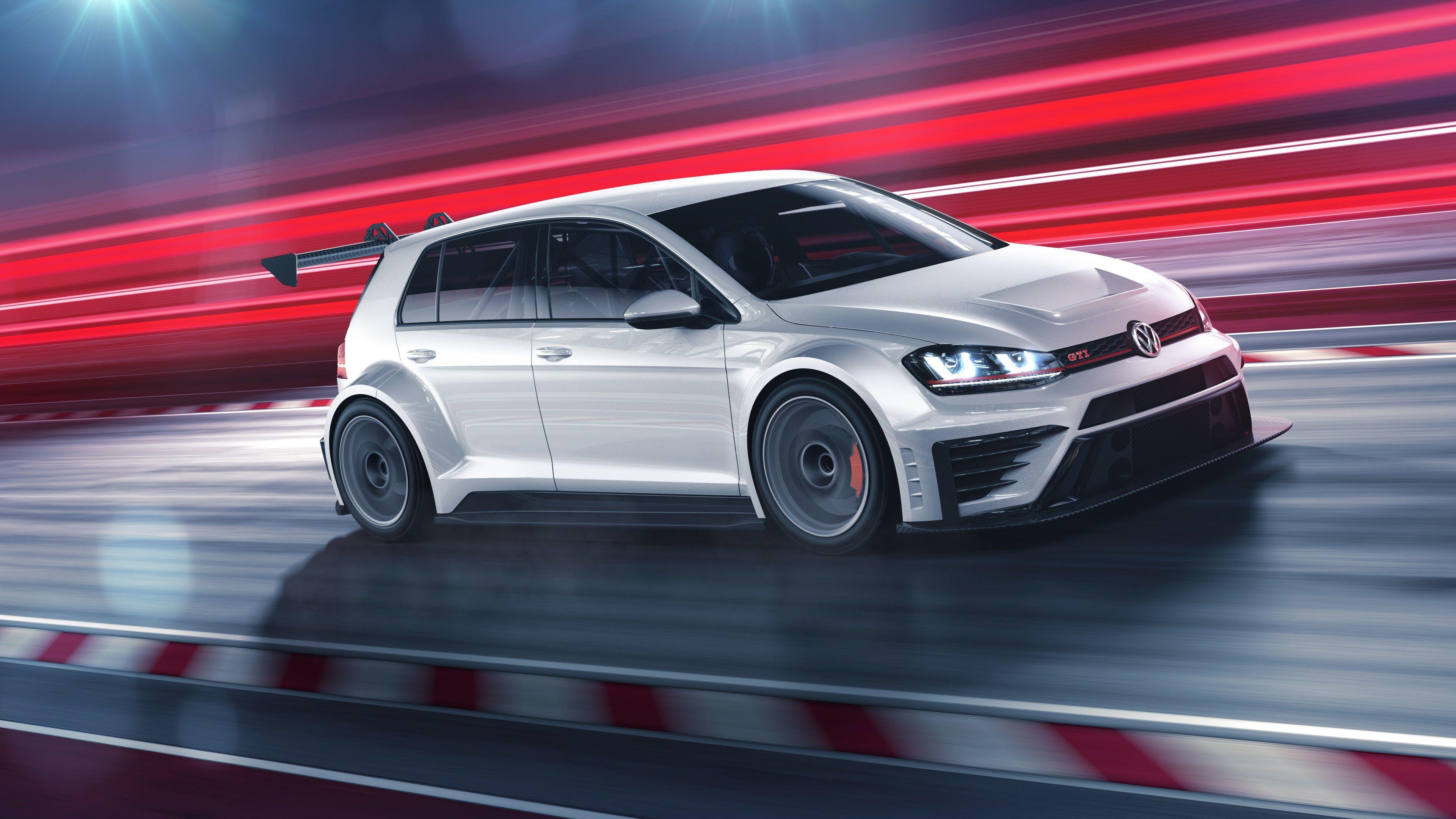 3840x2160 Volkswagen Golf GTi TCR 2016 4K Wallpaper. HD Car Wallpaper, Desktop