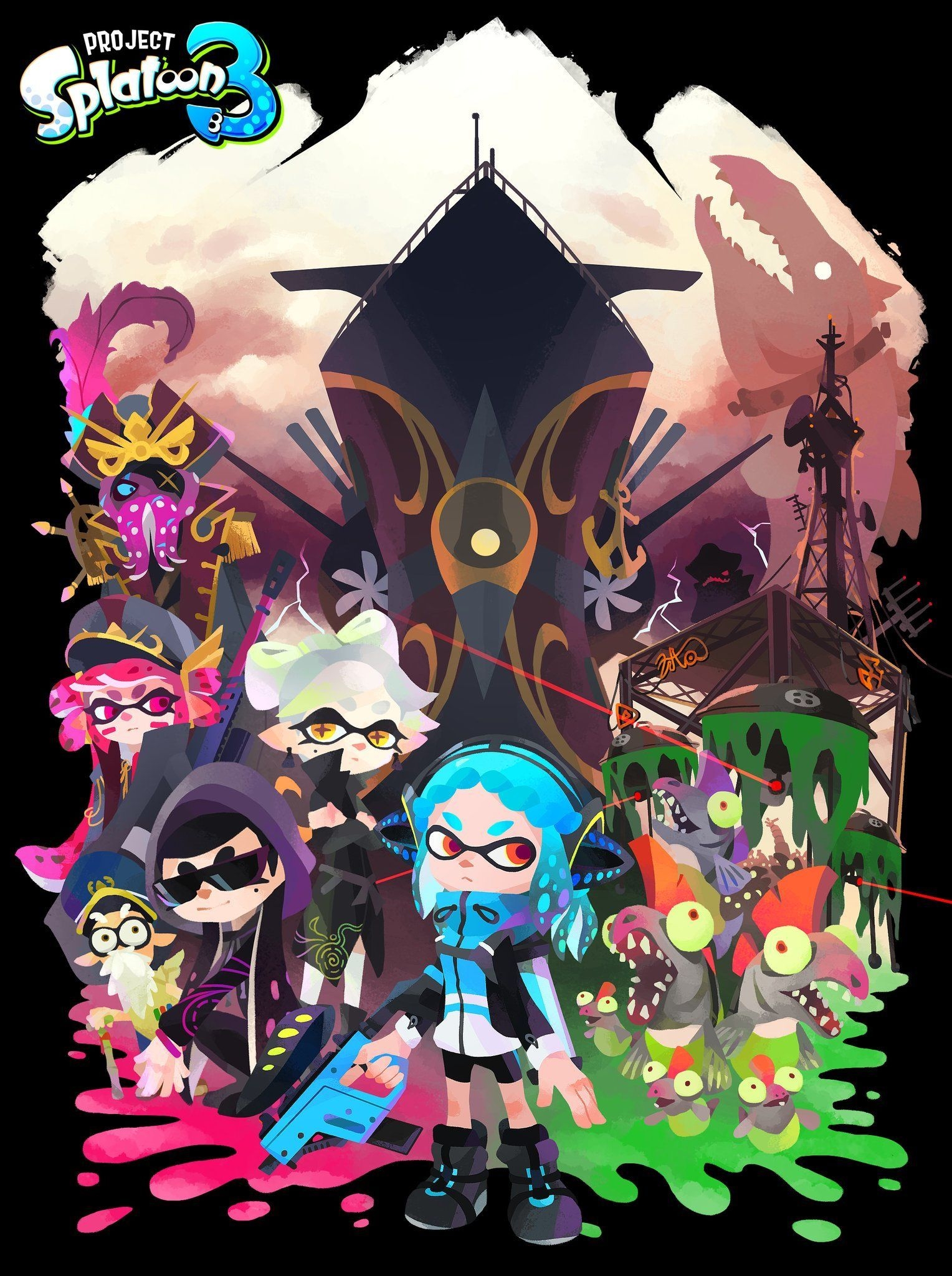 1530x2050 Splatoon 3 Wallpaper Free Splatoon 3 Background, Phone