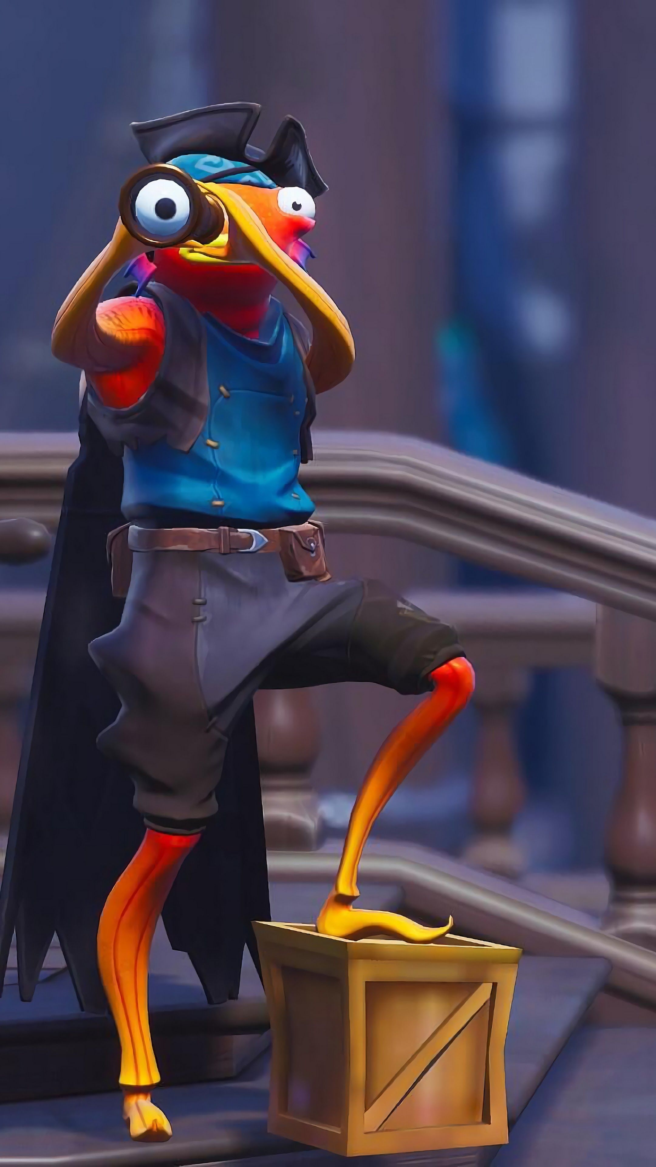 2160x3840 Fortnite Battle Royale Fishstick 4K Wallpaper, Phone