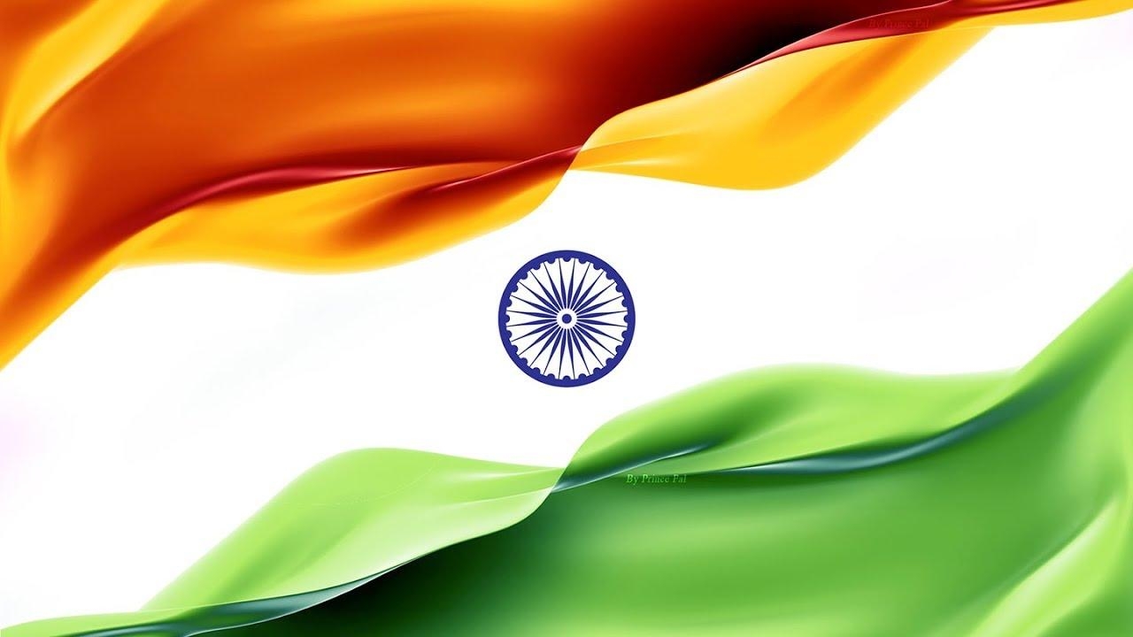 1280x720 India Flag (Tiranga) Wallpaper Designed By Prince Pal Singh, Desktop