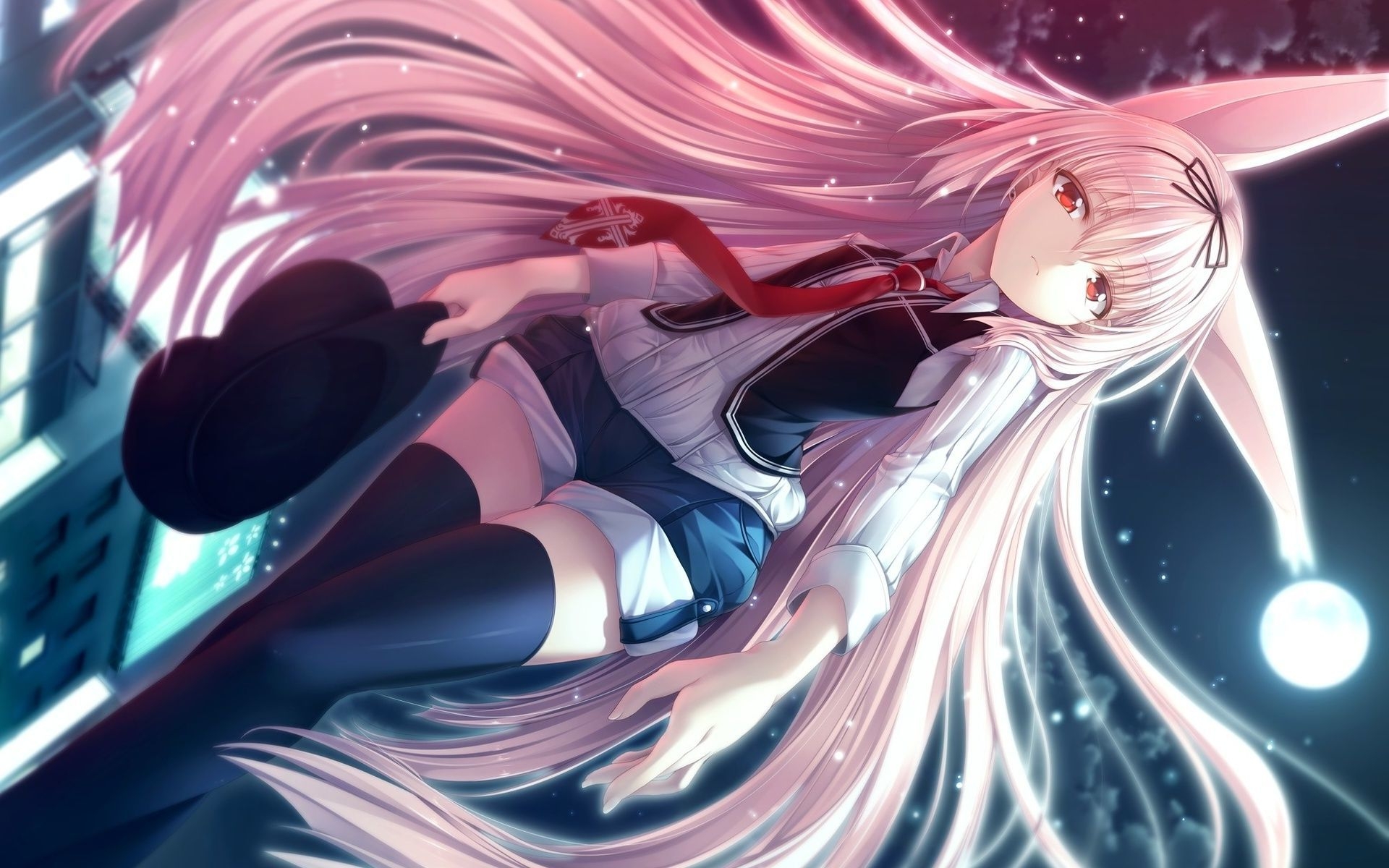 1920x1200 Anime Pink Hair Anime Girl, HD Wallpaper & background, Desktop