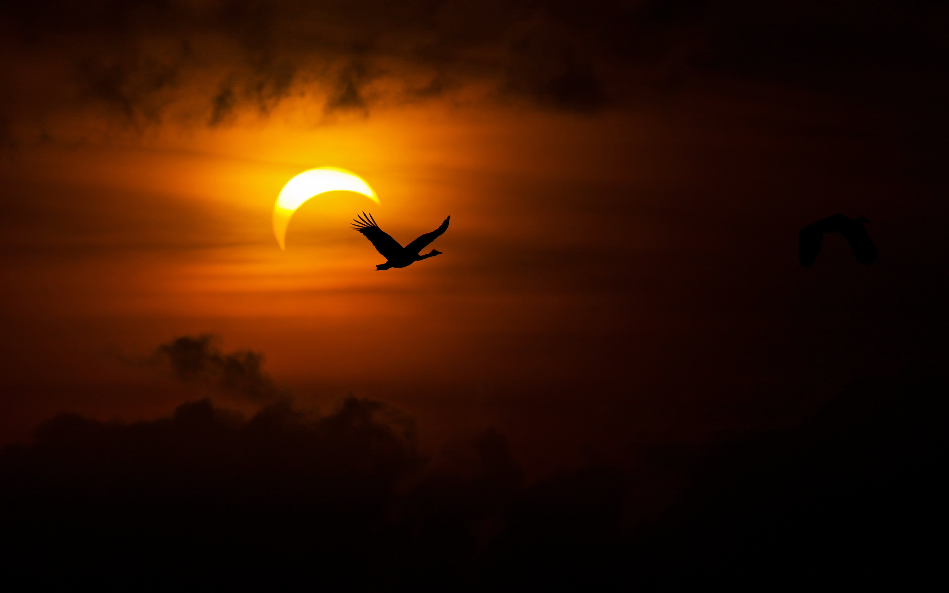 3840x2400 Solar Eclipse Wallpaper, Desktop