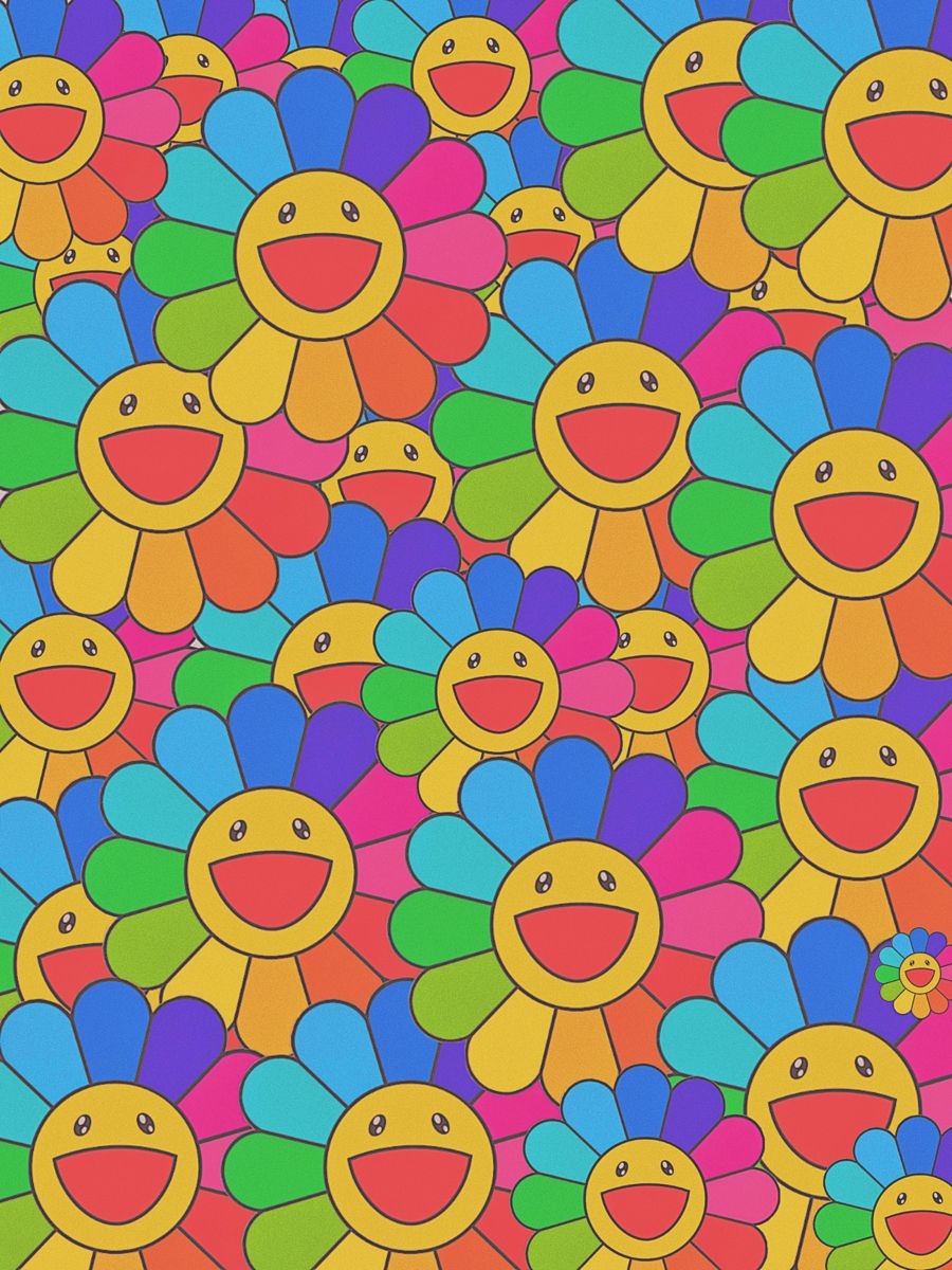 900x1200 Hippie Flower Wallpaper, Phone